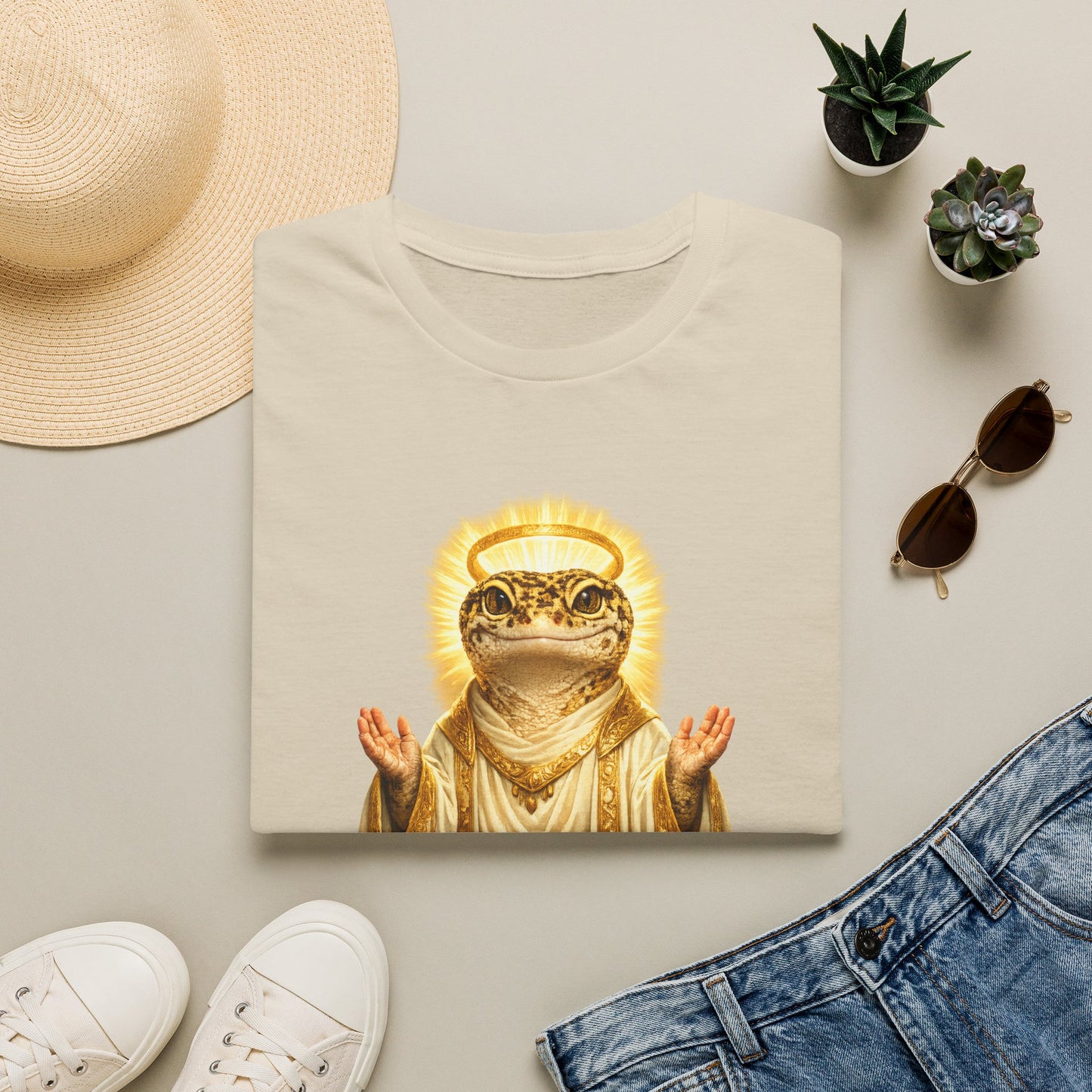 Gold Gecko Co. | Blessed. Covered. Untouchable. | Blessing Gecko Tee