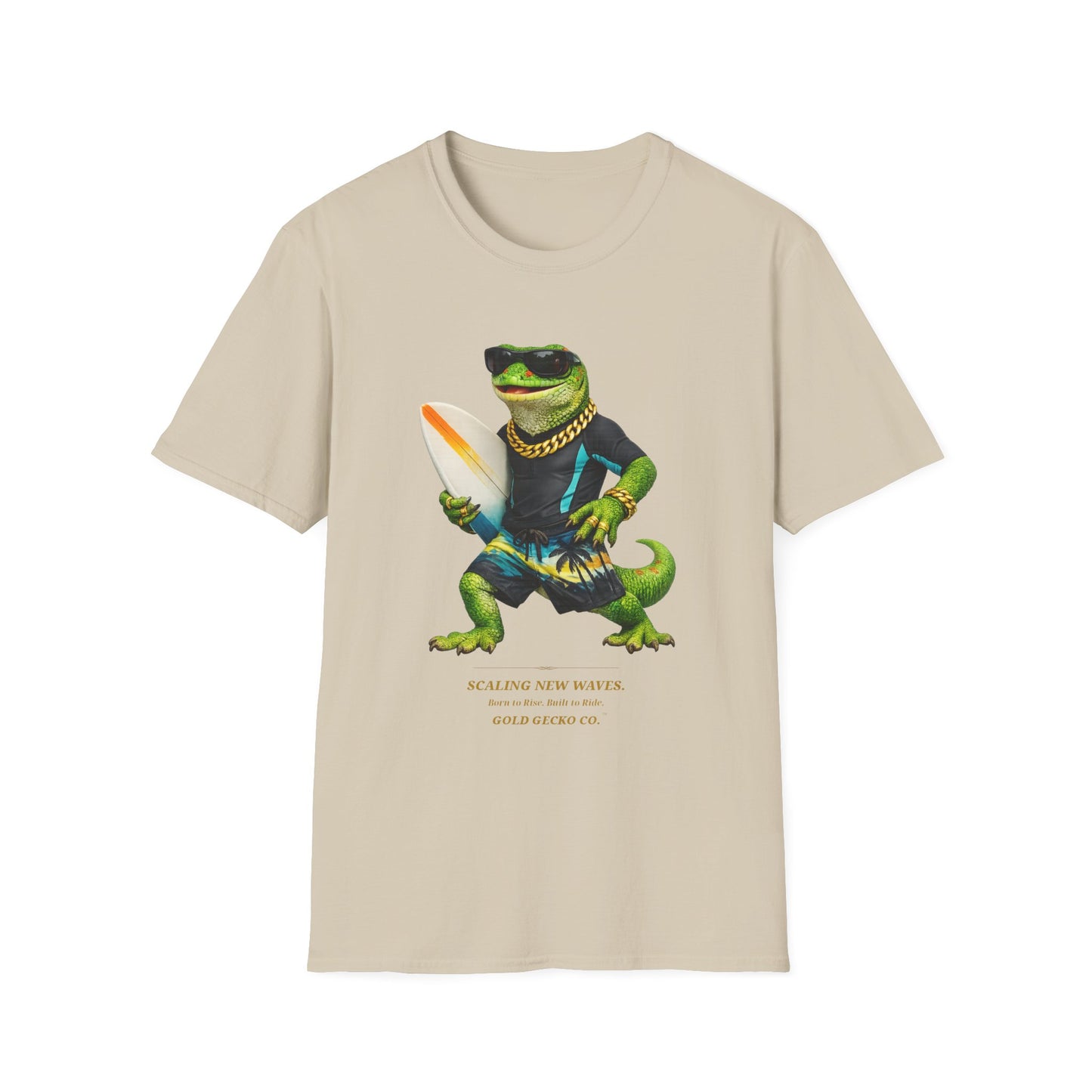 Gold Gecko Co.™ | Scaling Waves | Crested Gecko | Comfort Colors 6500