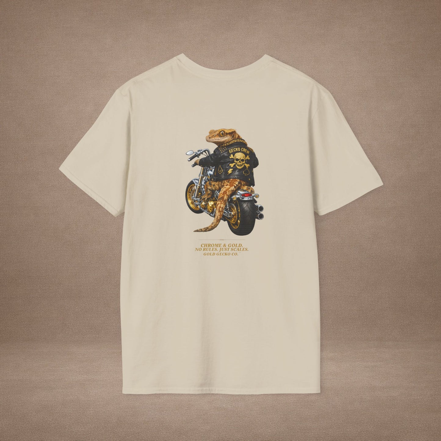 DESIGN #30-1 - Crested Gecko + Chopper -No Rules Just Scales