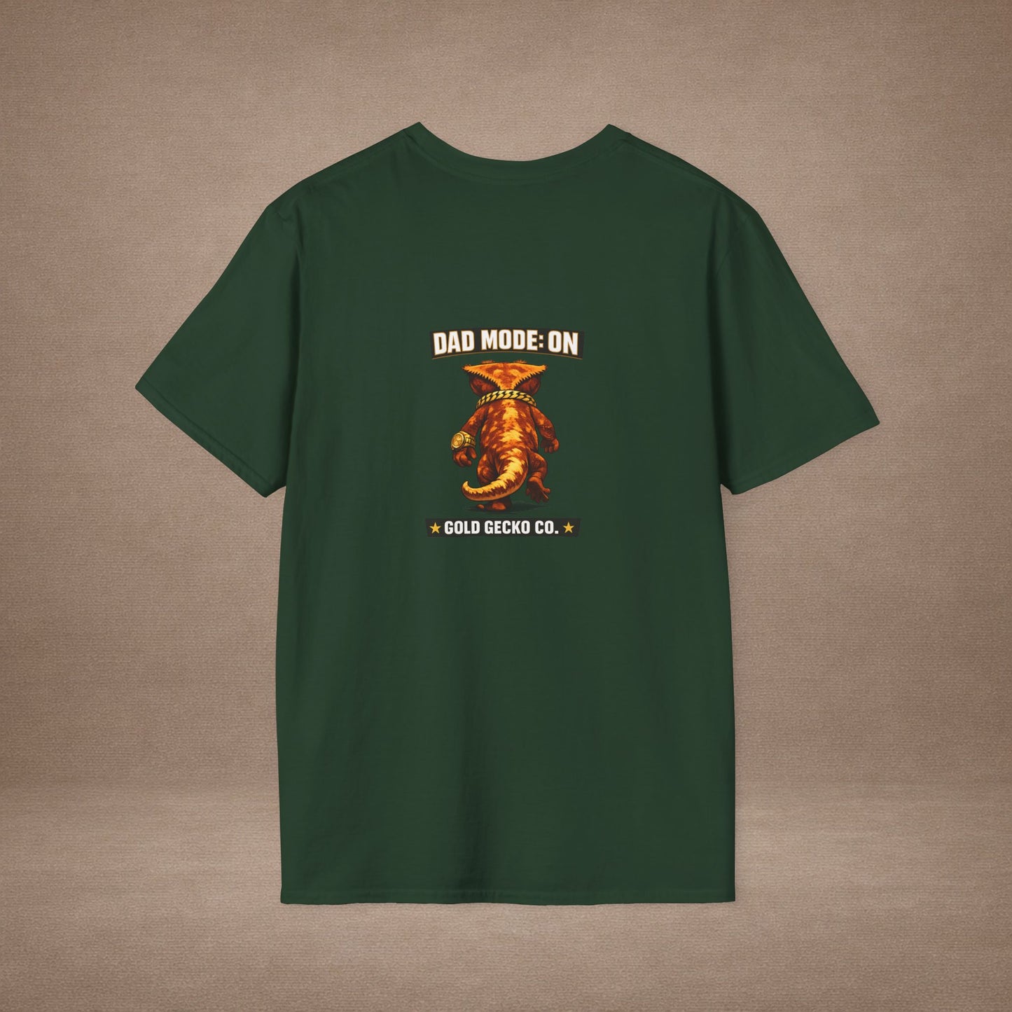 DESIGN #11 Gecko Dad — Dad Mode: On (Black Letters)