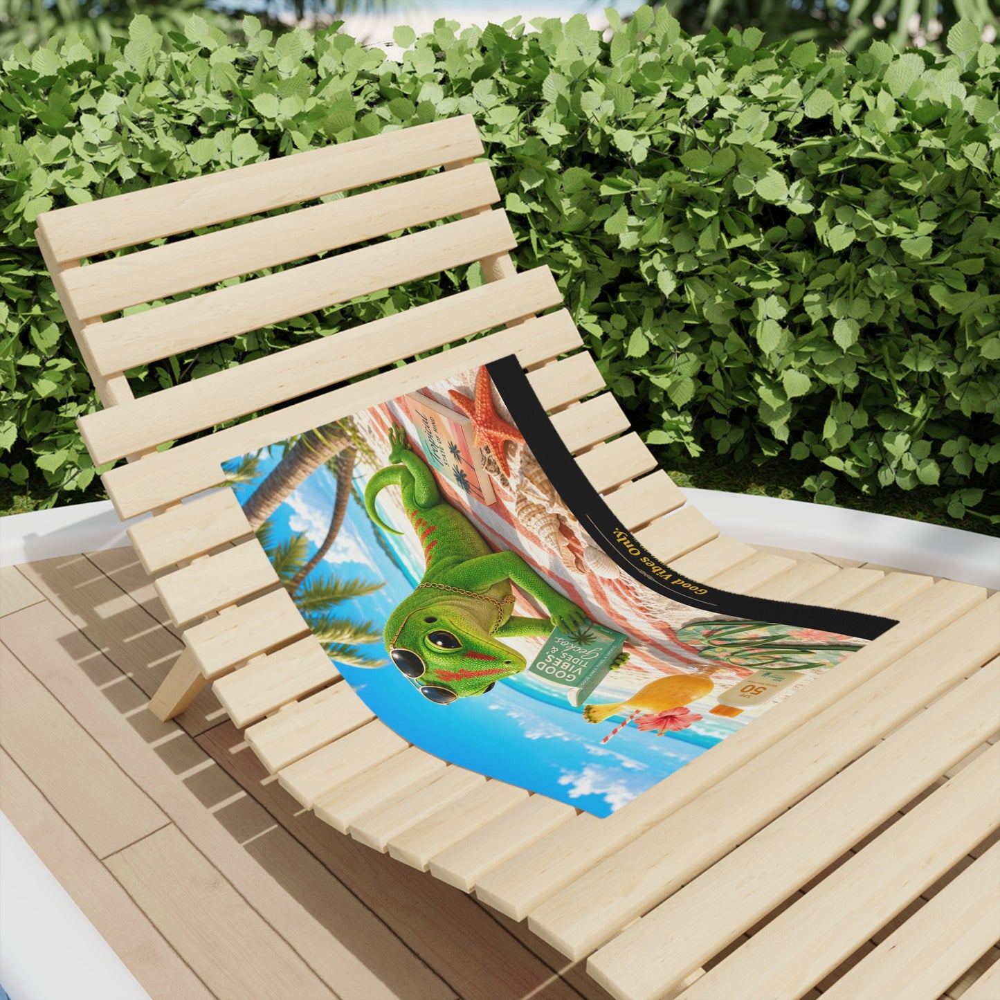 Col101-3-V1-BT-PrimaPrint-GoodVibesOnly-BeachReading-DayGecko-Illustrated-GoldGeckoCo
