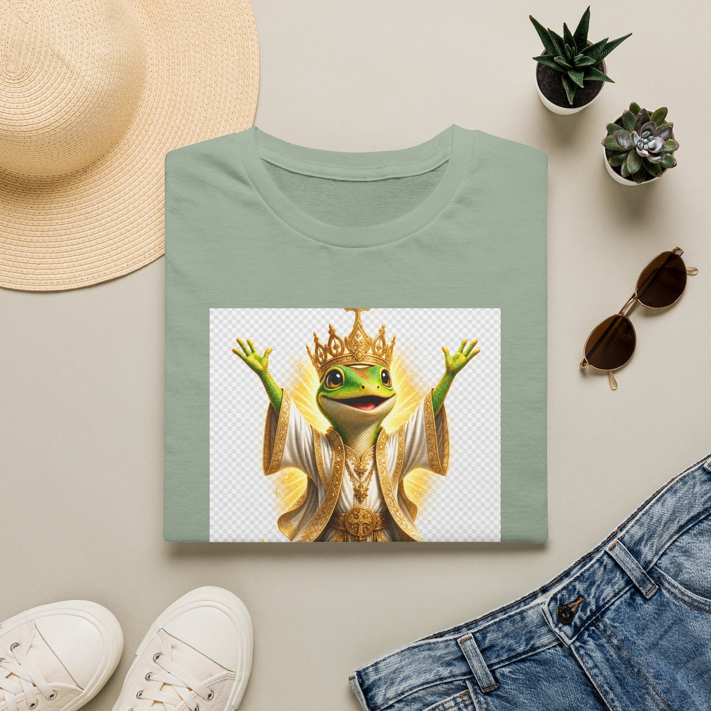 Gold Gecko Co. | Anointed. Unbothered. Elevated. | Faith Gecko Tee