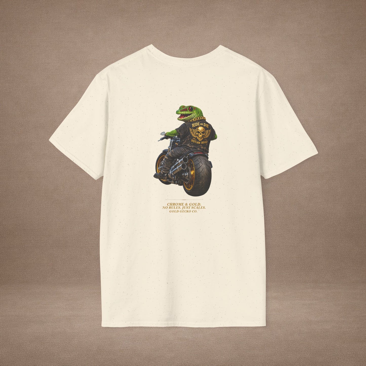 DESIGN #30-3 - Day Gecko + Chopper -No Rules Just Scales