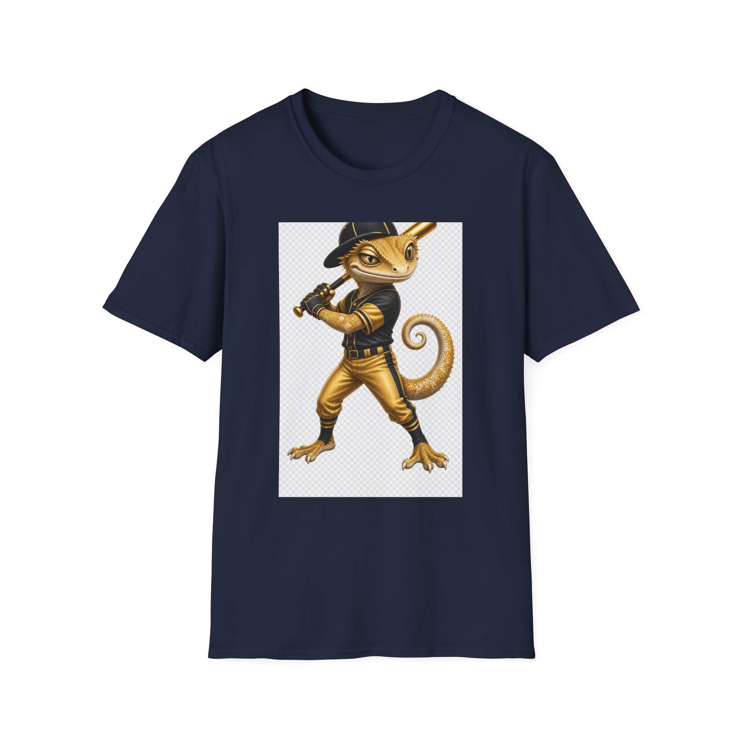 Gold Gecko Co. | Batting .1000 on Drip | Baseball Gecko Tee