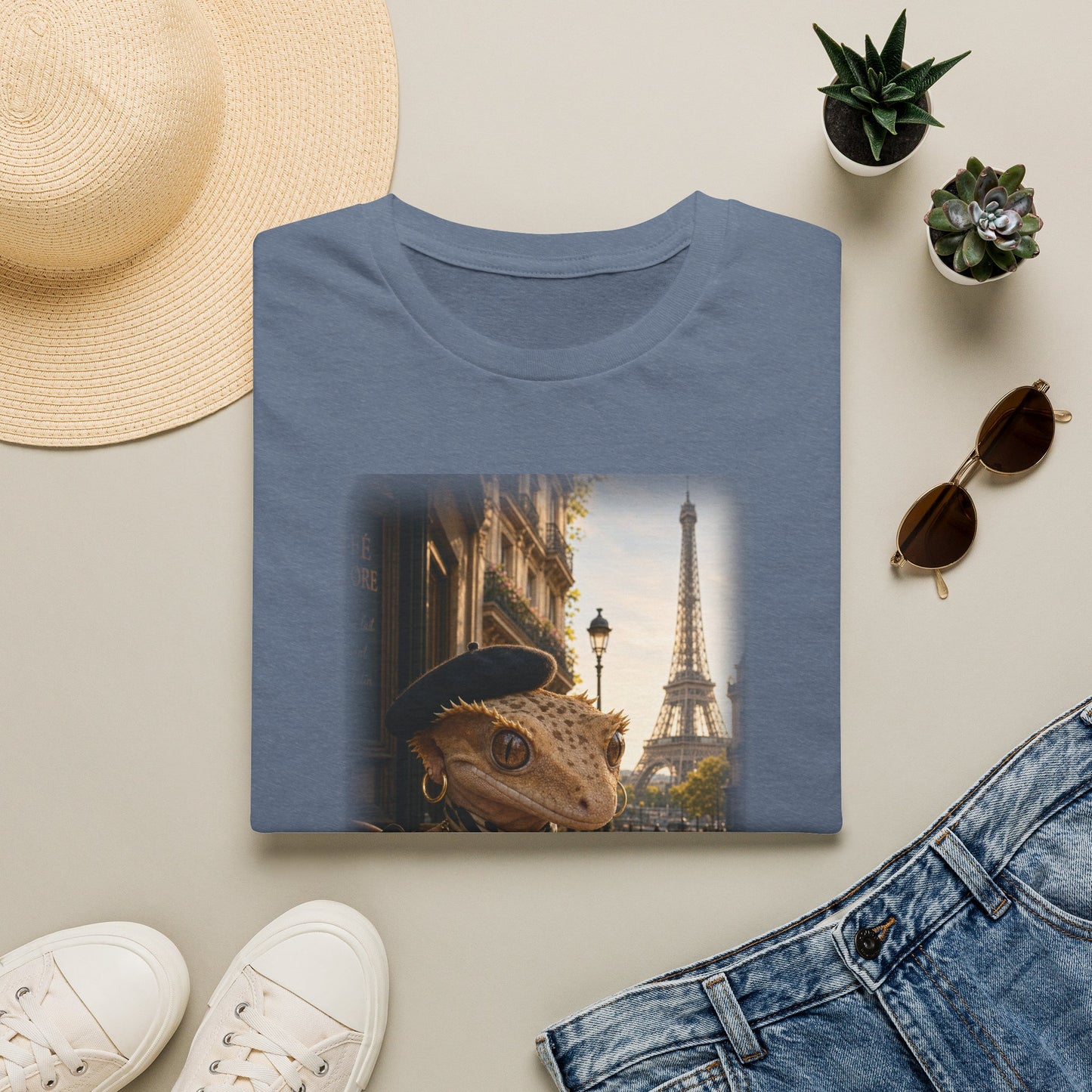Gold Gecko Co.™ | Paris | Crested Gecko | Comfort Colors 6500