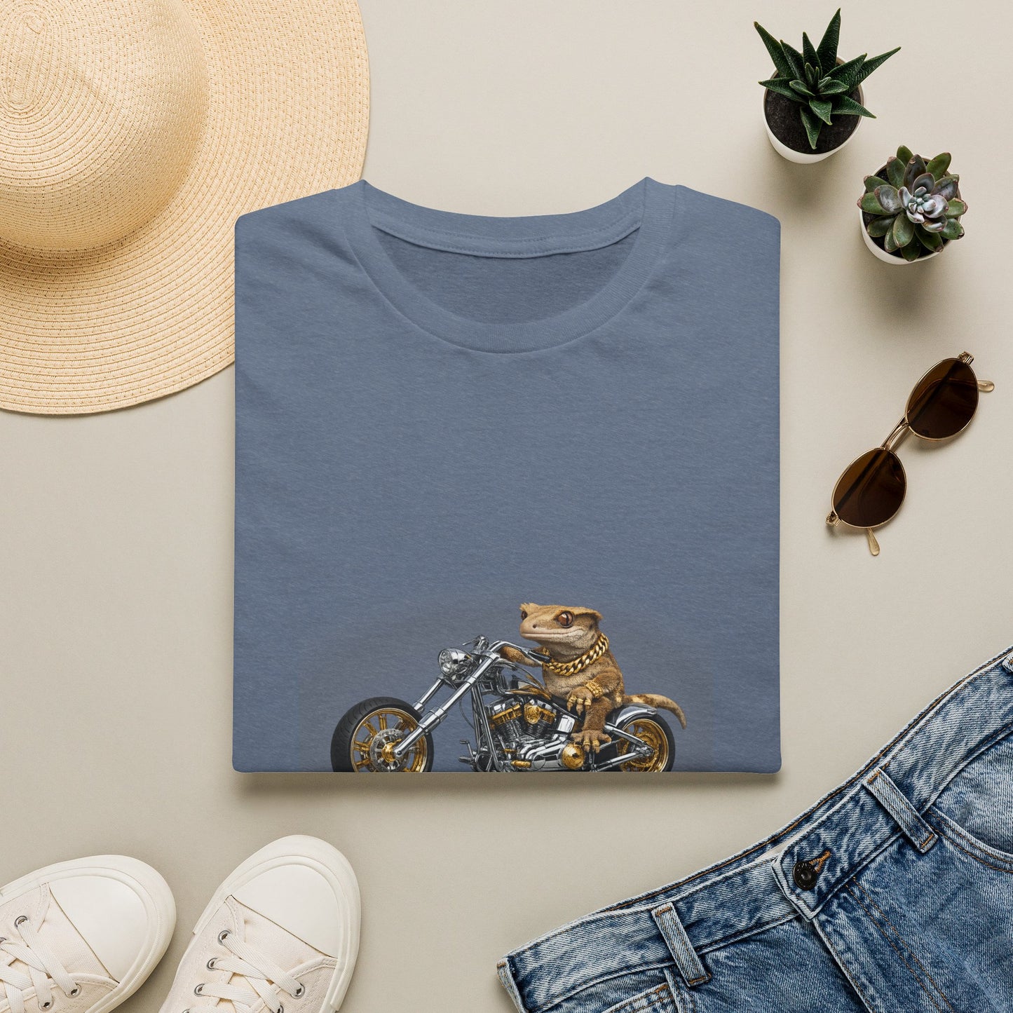 Gold Gecko Co.™ | Crested Chopper | Crested Gecko | Comfort Colors 6500