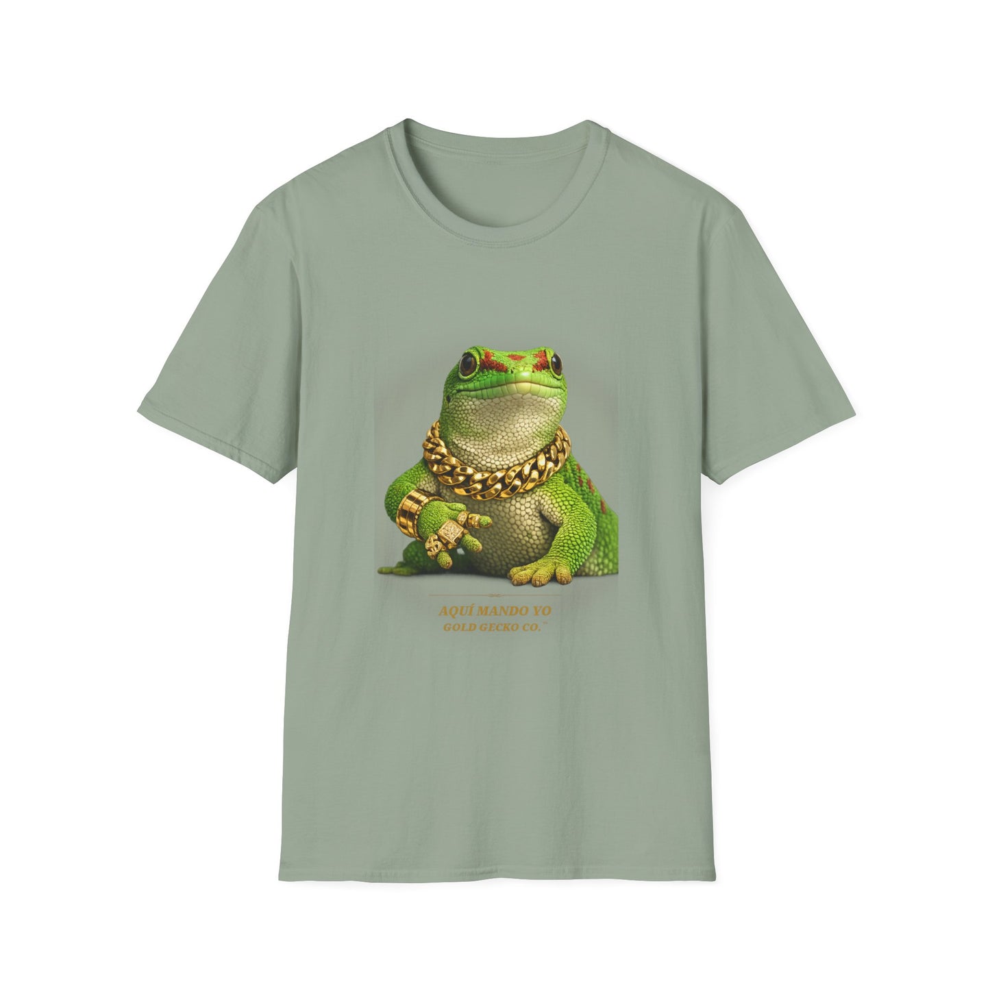Gold Gecko Co.™ | Aquí Mando Yo | Day Gecko | Comfort Colors 6500