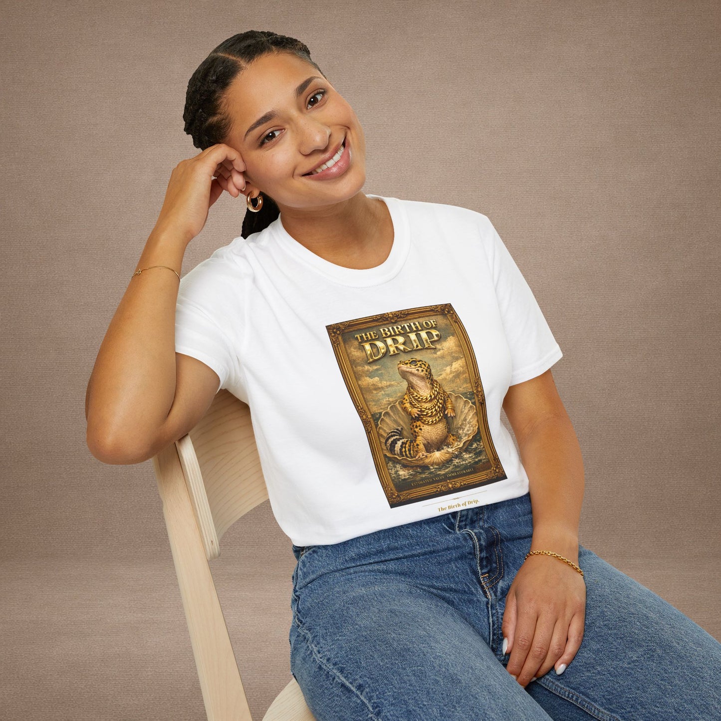 Design #col19-3 - Birth of Drip — Fine Art Tee