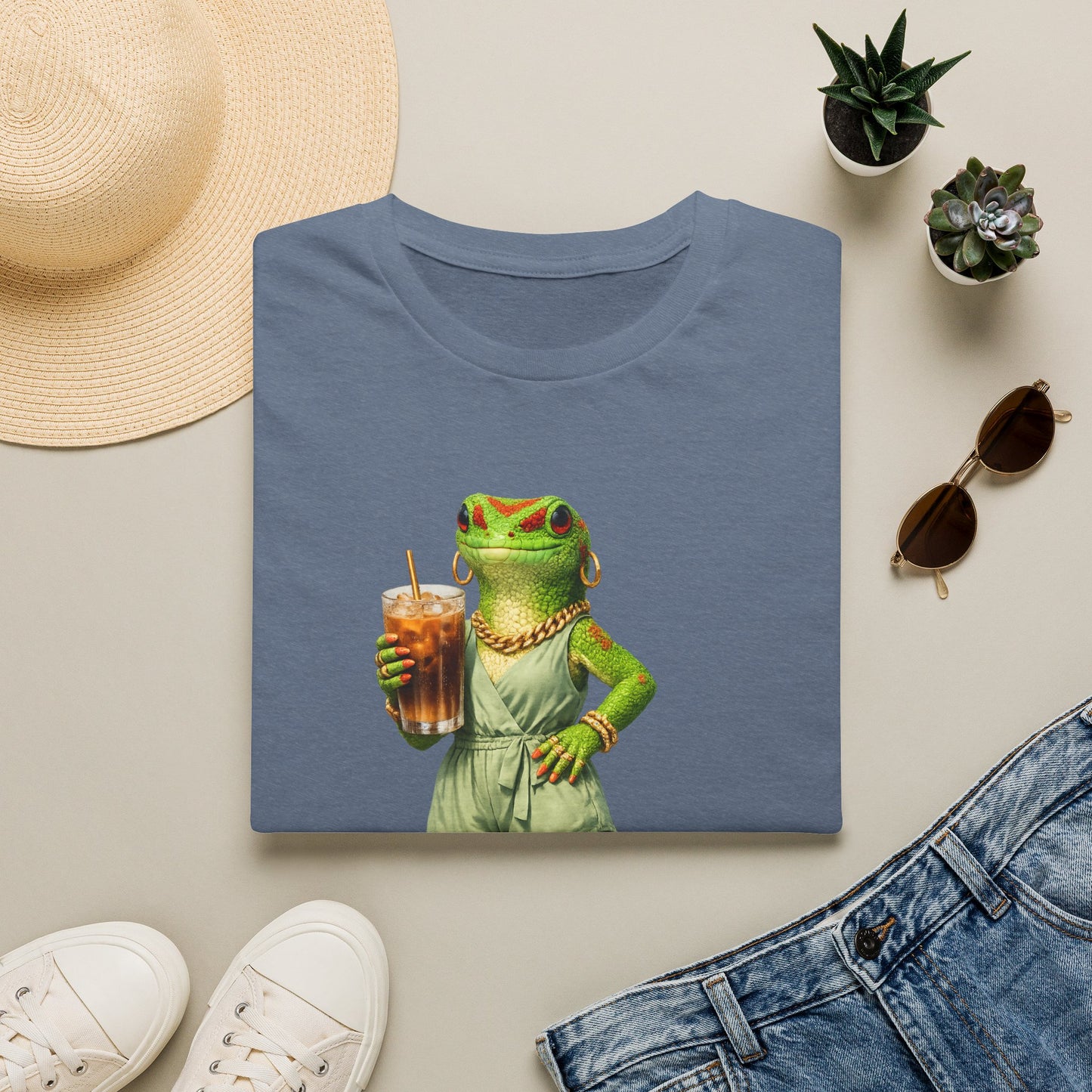 Gold Gecko Co.™ | Summer | Day Gecko | Comfort Colors 6500