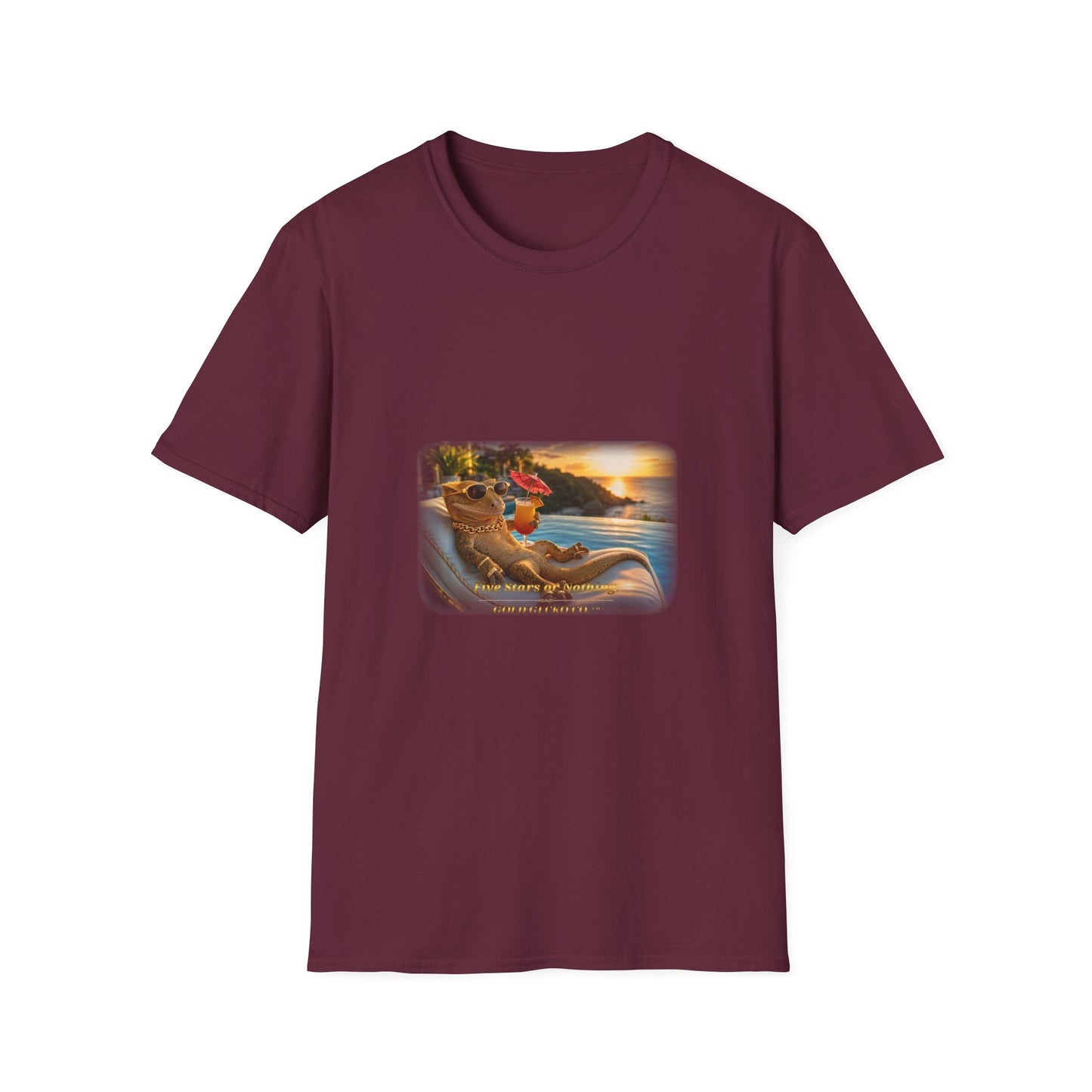 Gold Gecko Co.™ | Five Stars | Crested Gecko | Comfort Colors 6500
