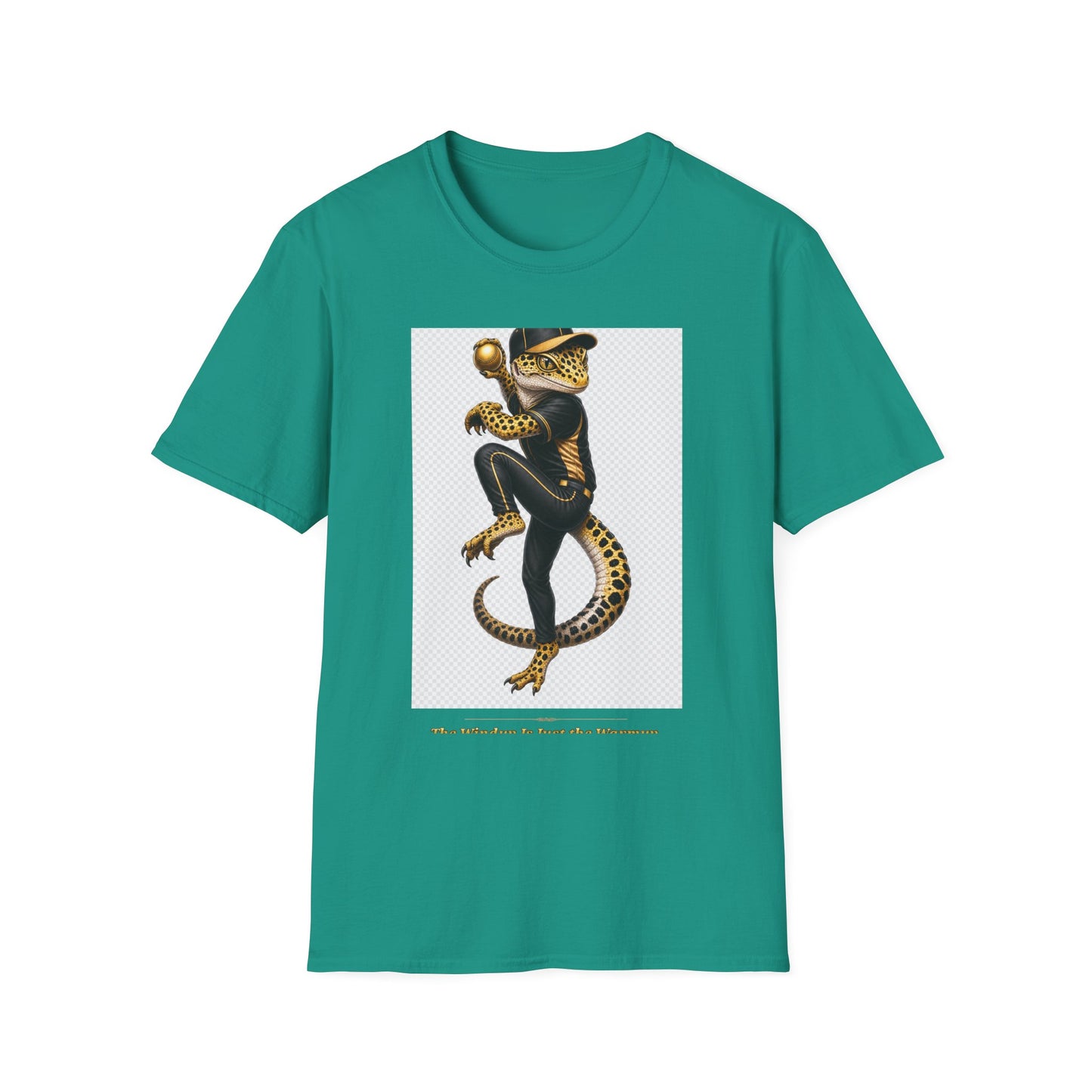 Gold Gecko Co. | The Windup Is Just the Warmup | Pitcher Gecko Tee