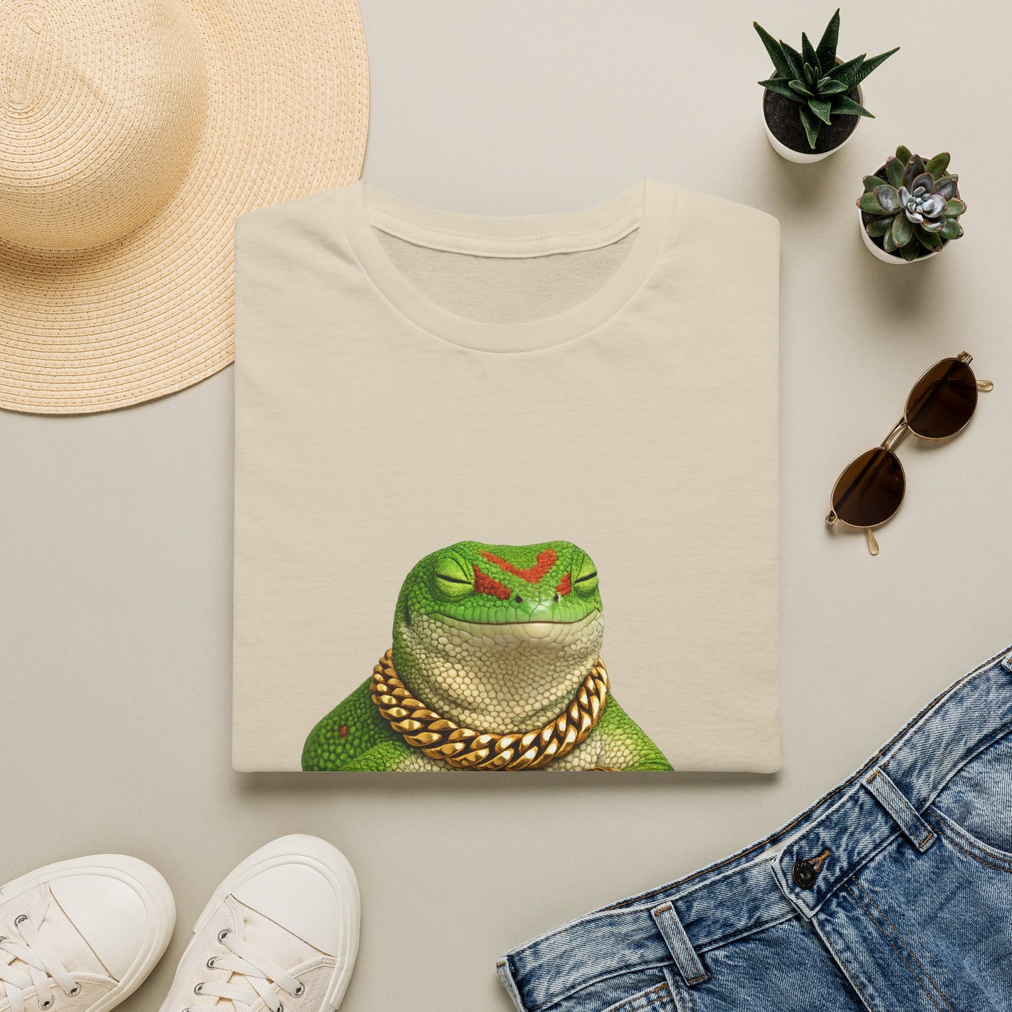 Gold Gecko Co.™ | Tranquila | Day Gecko | Comfort Colors 6500