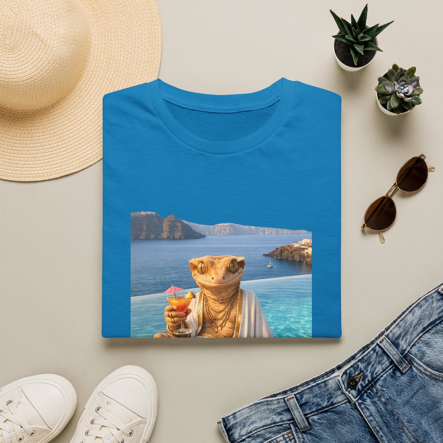Gold Gecko Co.™ | Pool | Crested Gecko | Comfort Colors 6500