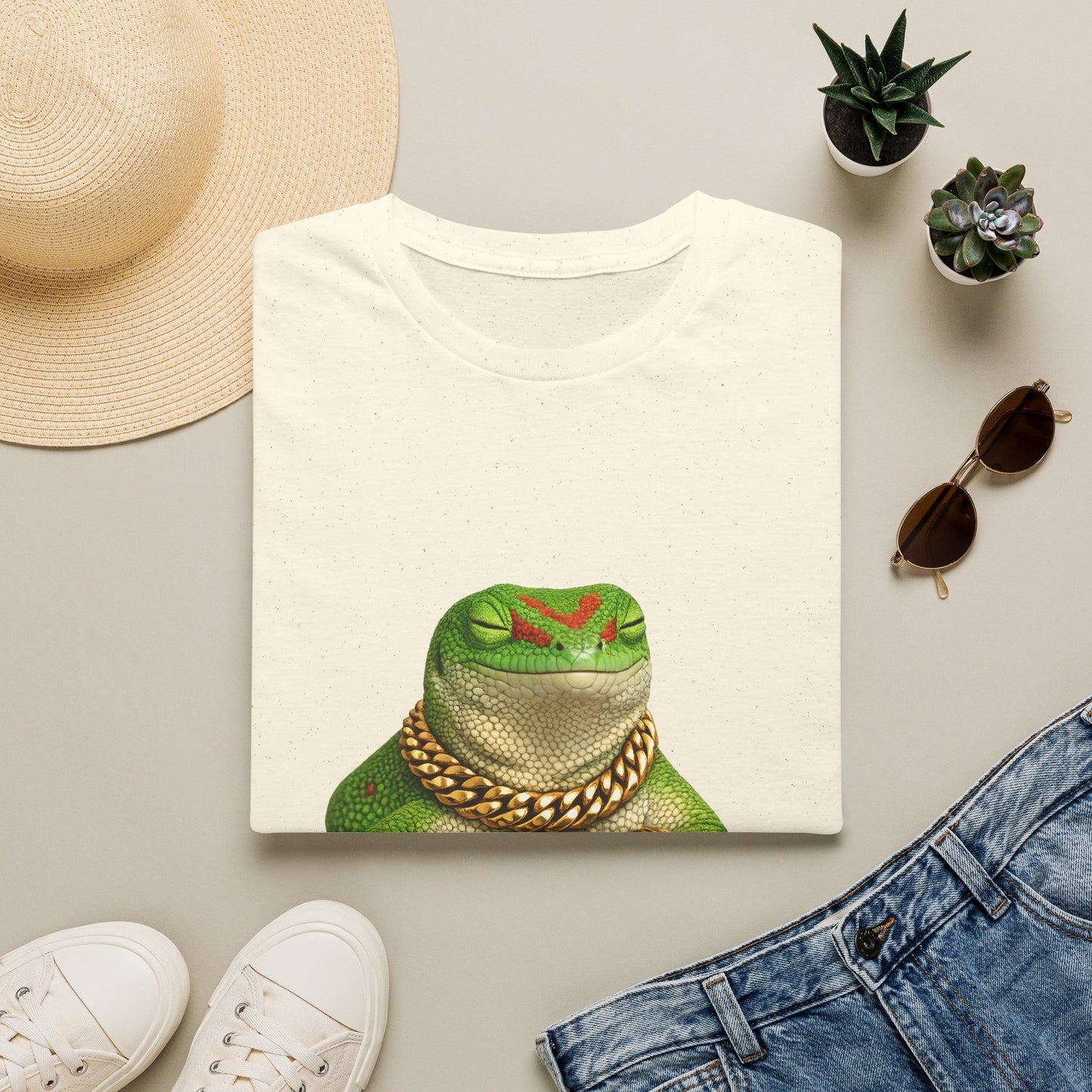 Gold Gecko Co.™ | Tranquila | Day Gecko | Comfort Colors 6500