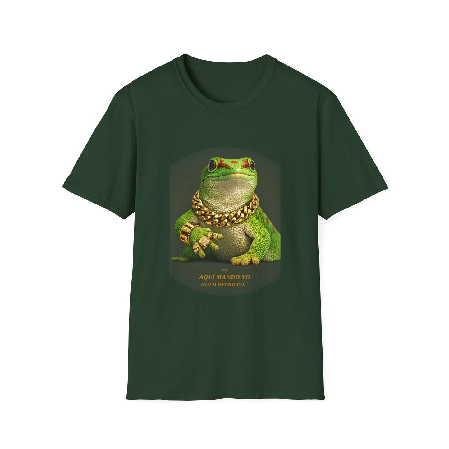 Gold Gecko Co.™ | Aquí Mando Yo | Day Gecko | Comfort Colors 6500