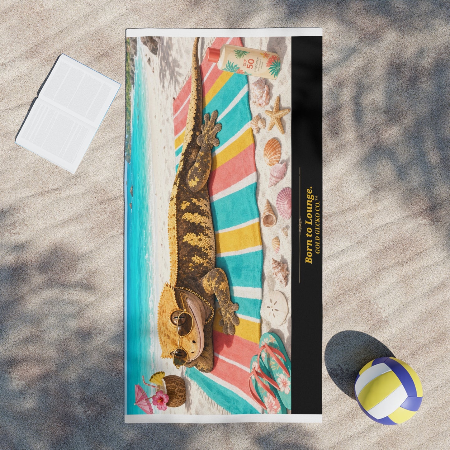 Col2001-01-V1-BT-PrimaPrint-BornToLounge-BeachFullLength-Crested-Illustrated-GoldGeckoCo