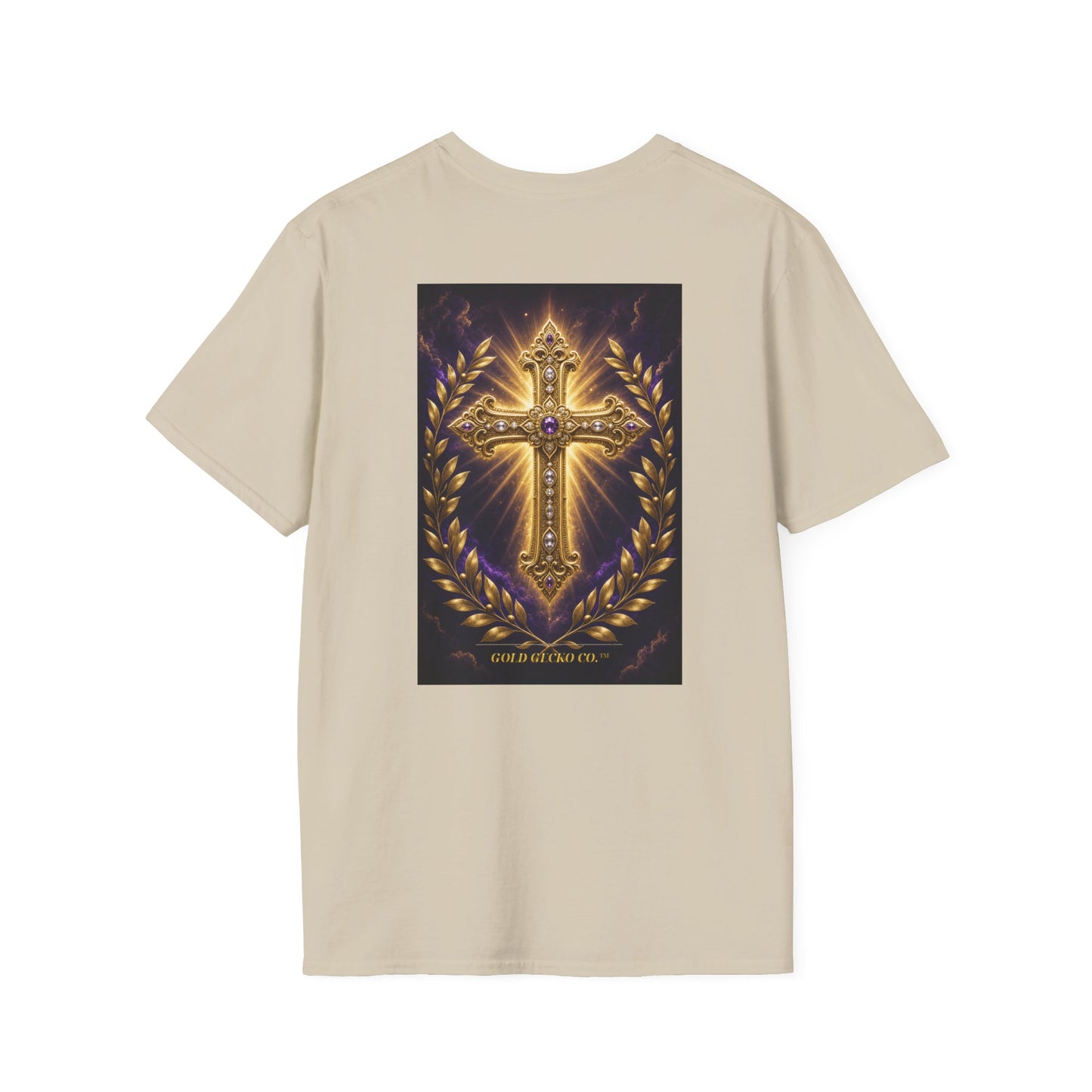 Gold Gecko Co. | Blessed and Dripped | Faith Gecko Tee