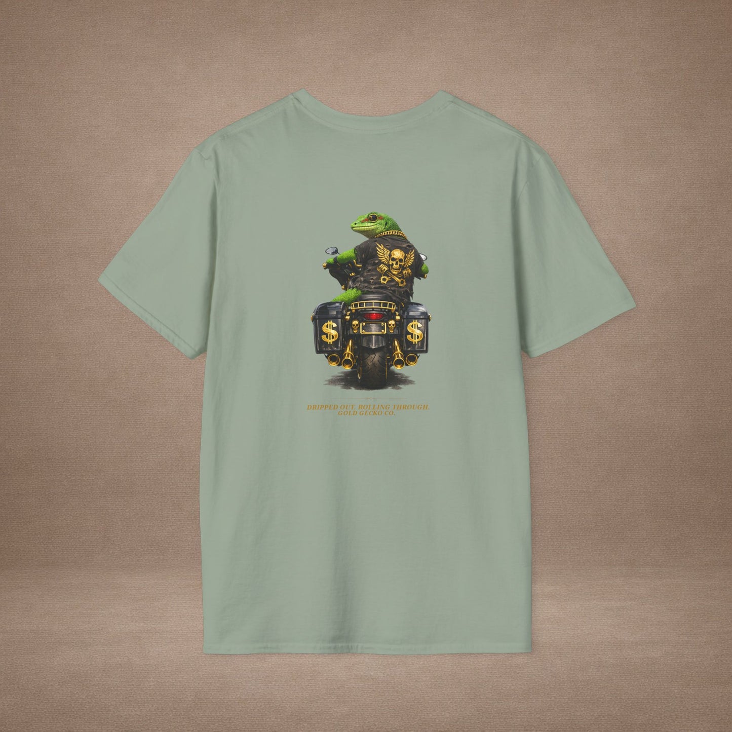 DESIGN #30-2 - Crested Gecko + Bagger -No Rules Just Scales