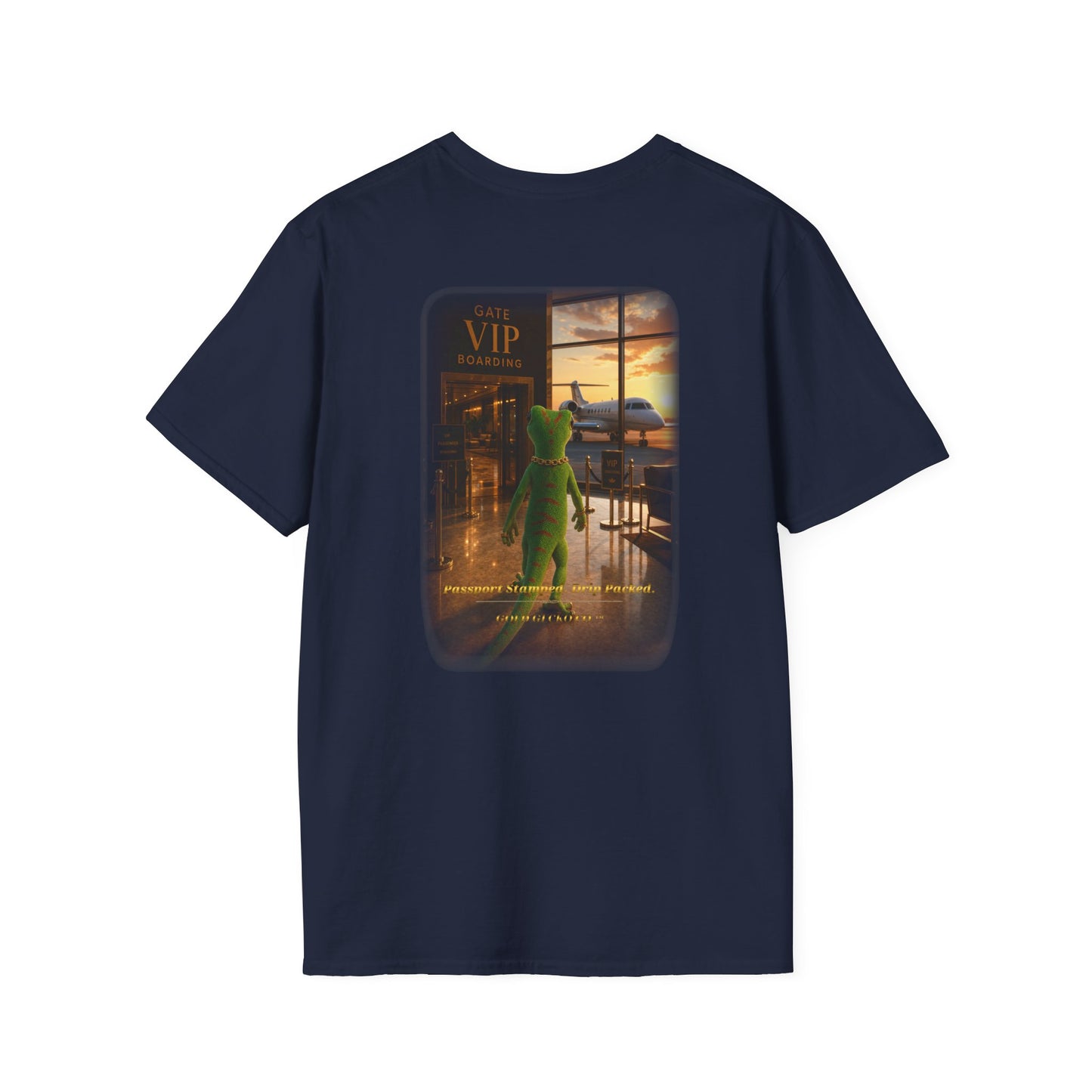 Gold Gecko Co.™ | Passport Stamped | Day Gecko | Comfort Colors 6500