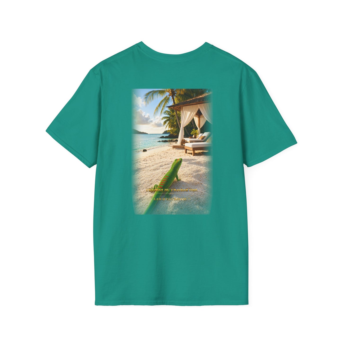 Gold Gecko Co.™ | Checked In | Day Gecko | Comfort Colors 6500