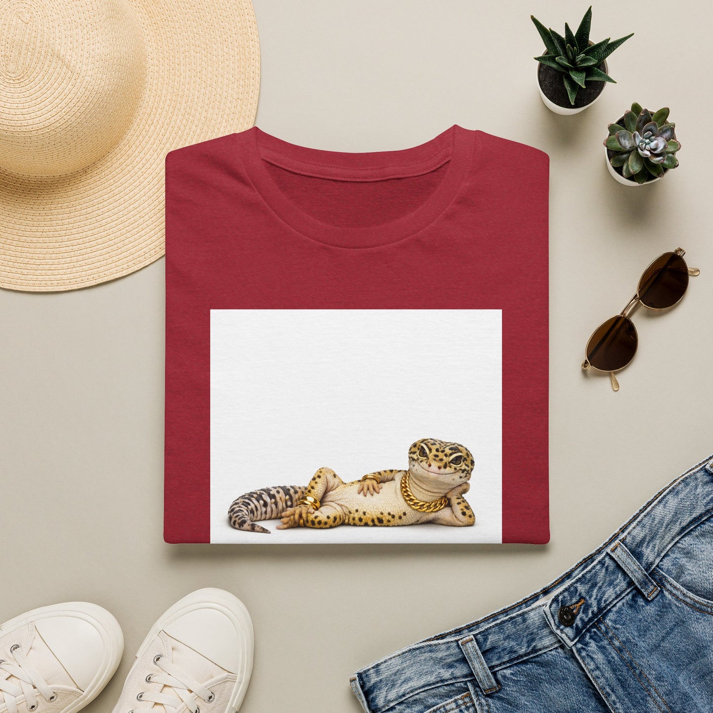 Gold Gecko Co.™ | Lounging | Leopard Gecko | Comfort Colors 6500