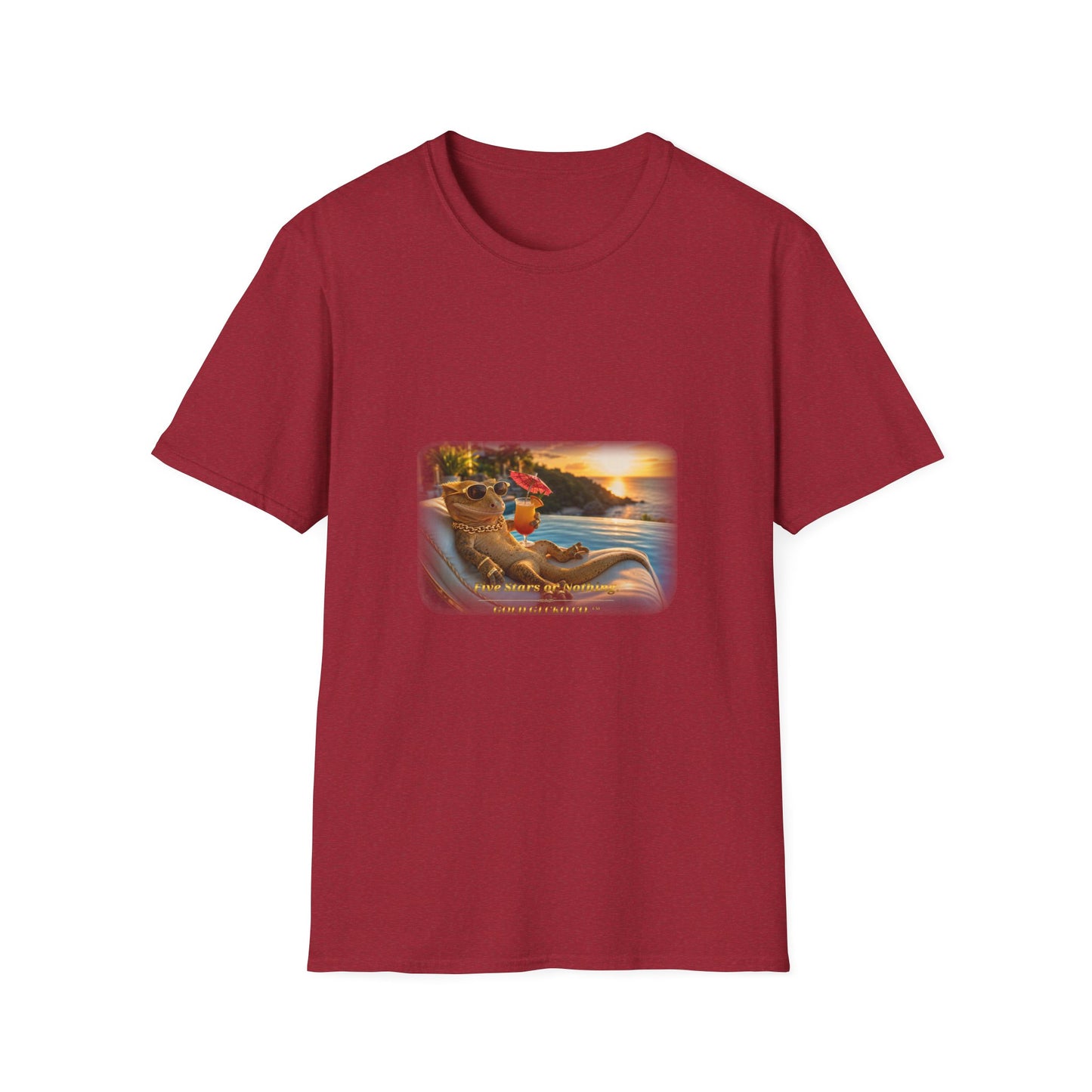 Gold Gecko Co.™ | Five Stars | Crested Gecko | Comfort Colors 6500