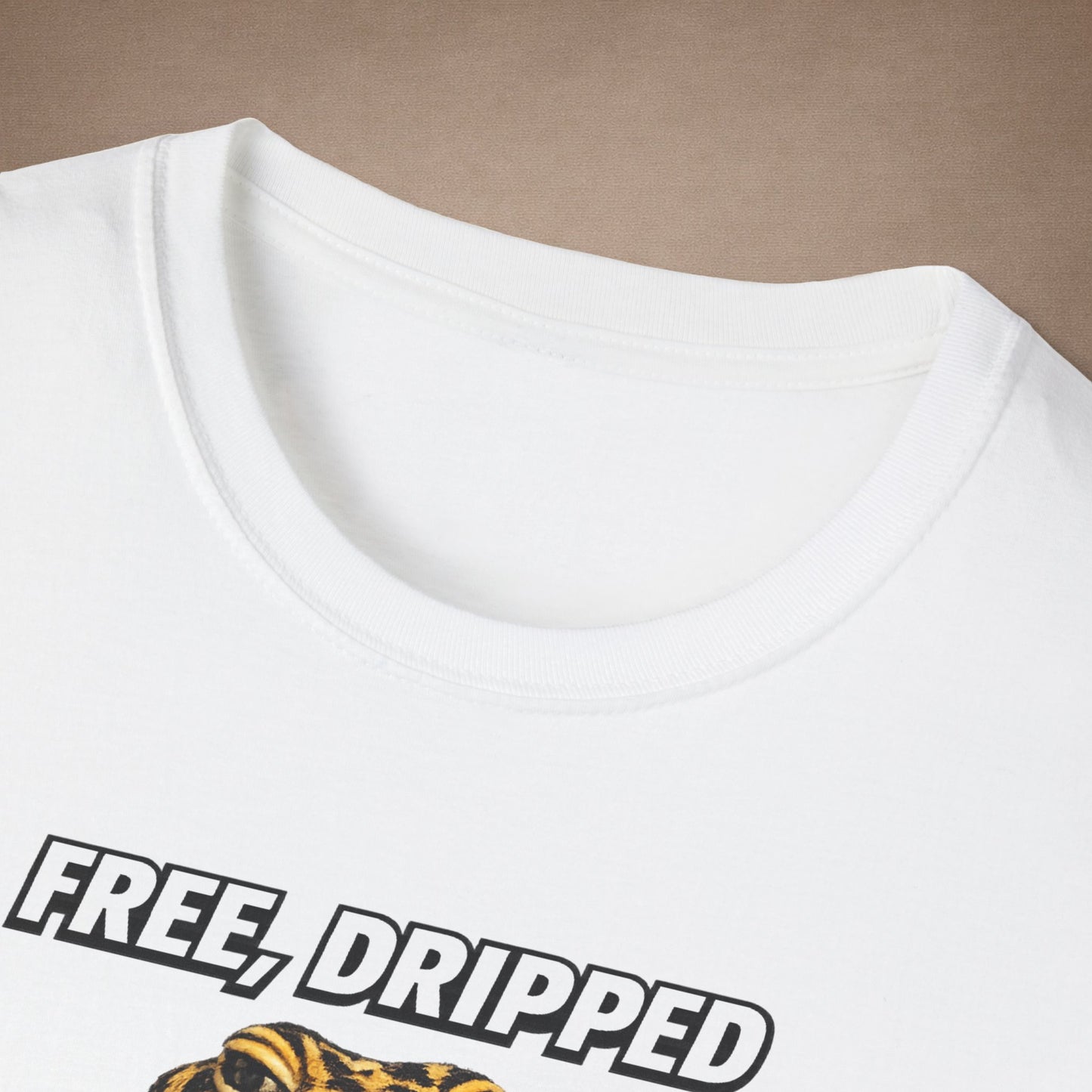 DESIGN #04-1 Free, Dripped & Unbothered — 4th of July Tee