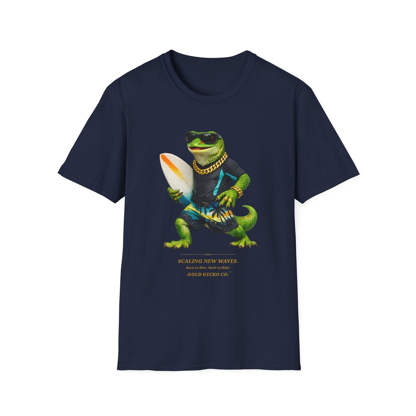 Gold Gecko Co.™ | Scaling Waves | Crested Gecko | Comfort Colors 6500