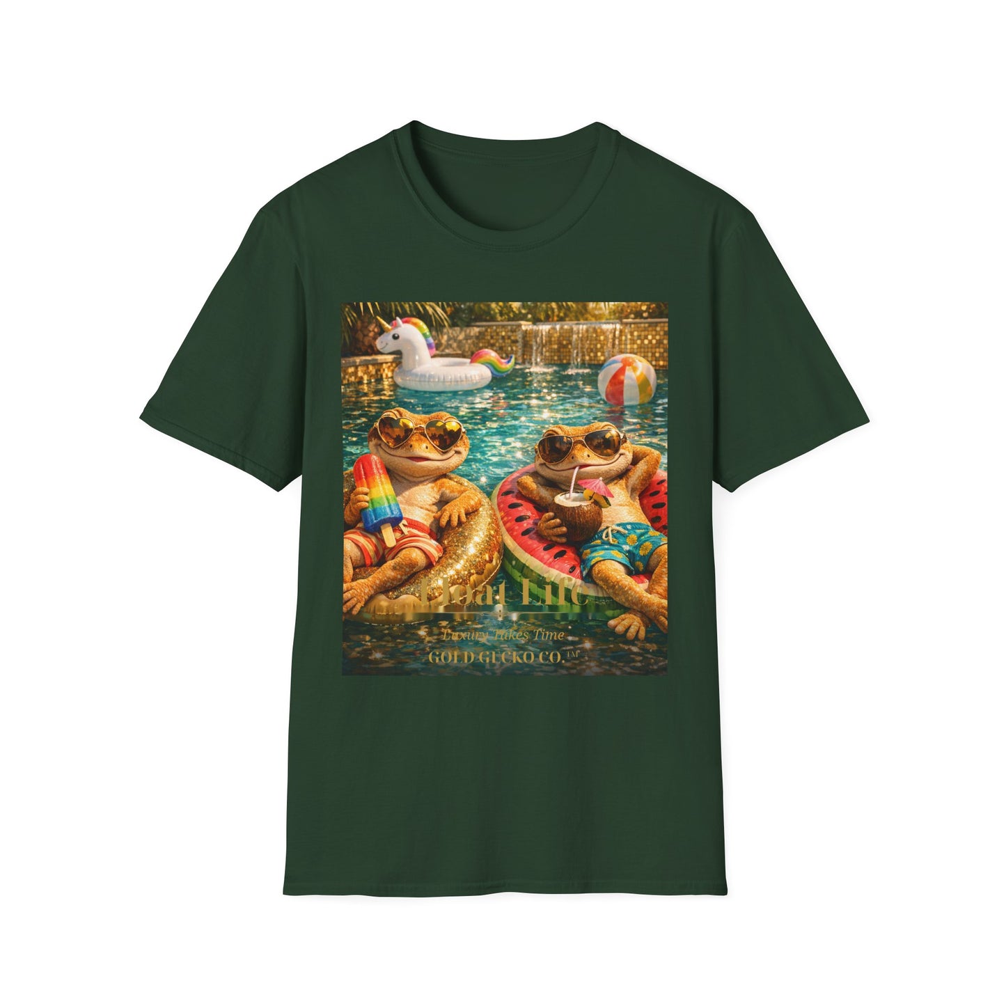 Col1403-02-V2-TS-Gildan64000-FloatLife-Realistic-GoldGeckoCo