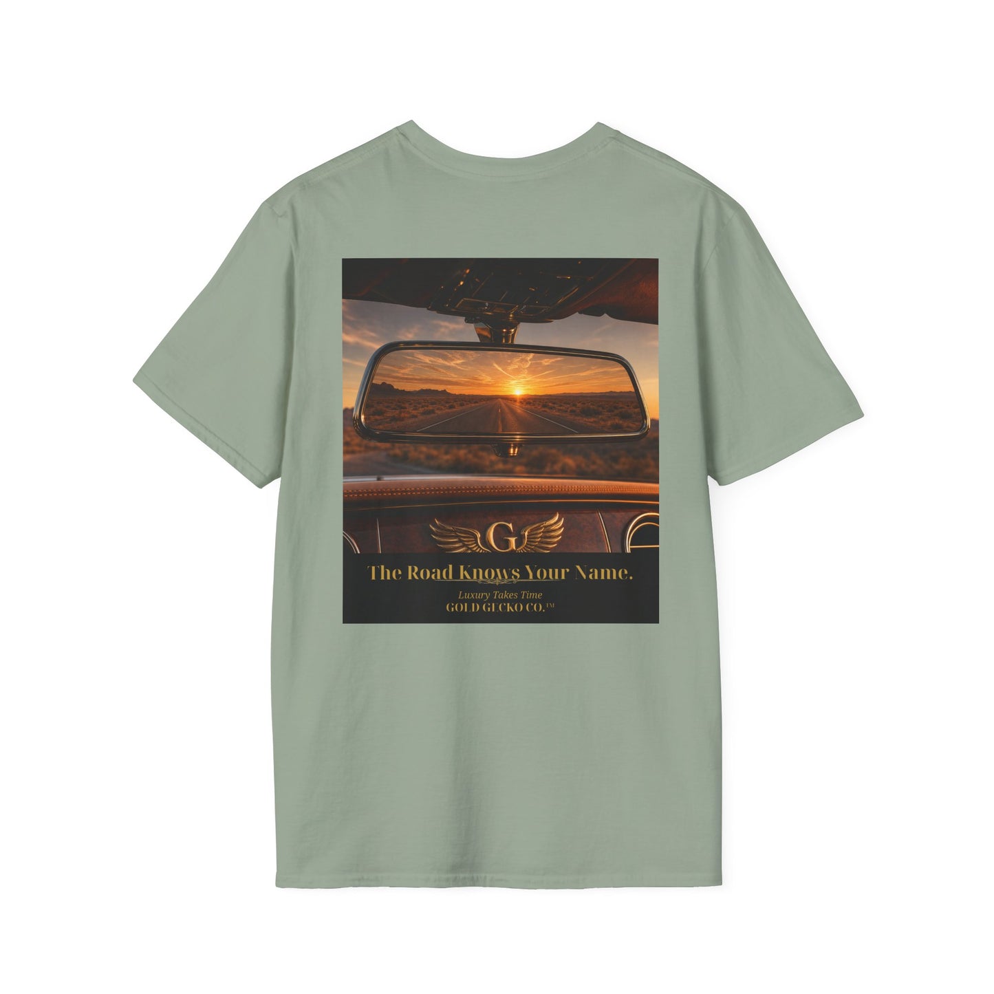 Col1142-03-V6-TS-Gildan64000-RoadRoyalty-SunsetDrive-DayGecko-Realistic-GoldGeckoCo