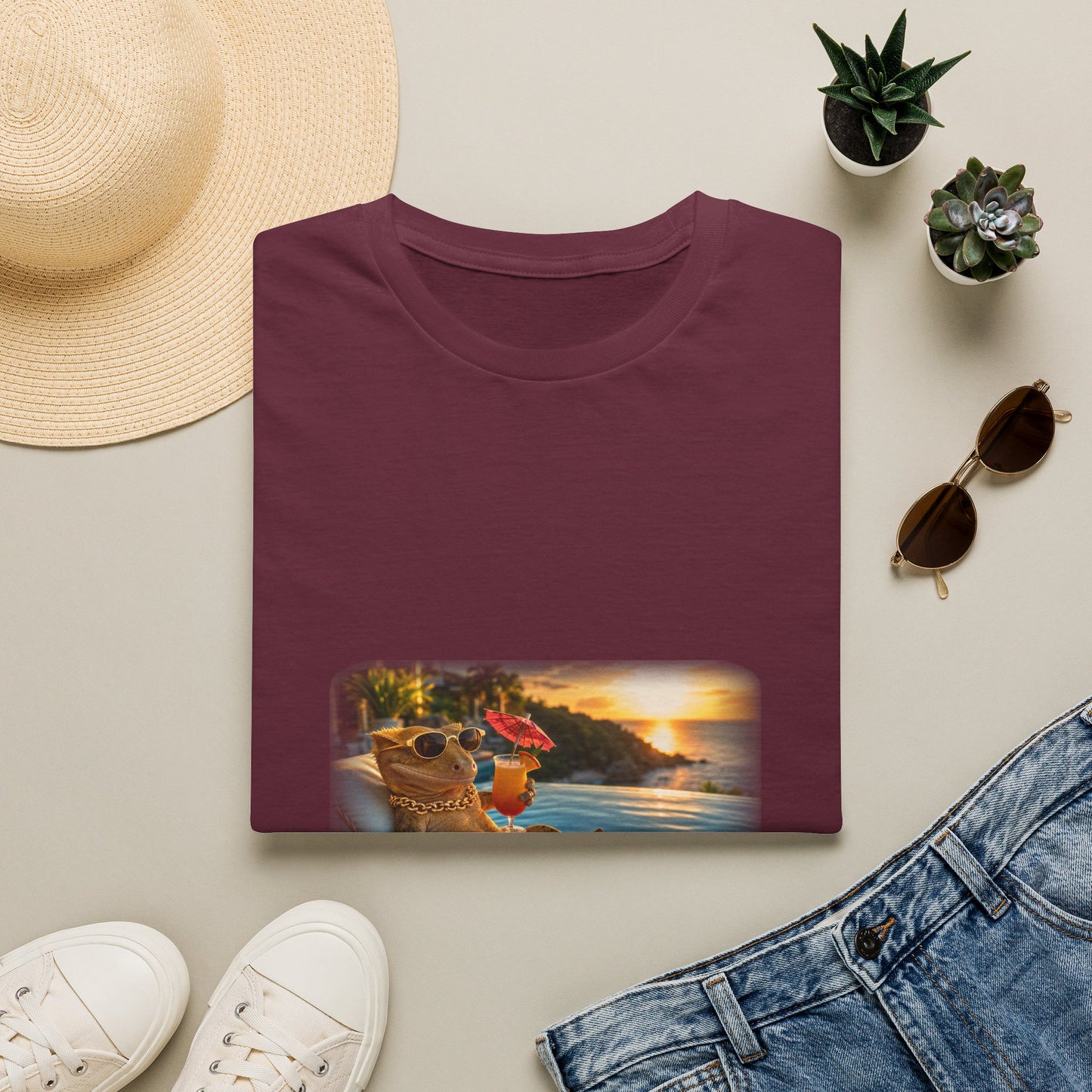 Gold Gecko Co.™ | Five Stars | Crested Gecko | Comfort Colors 6500