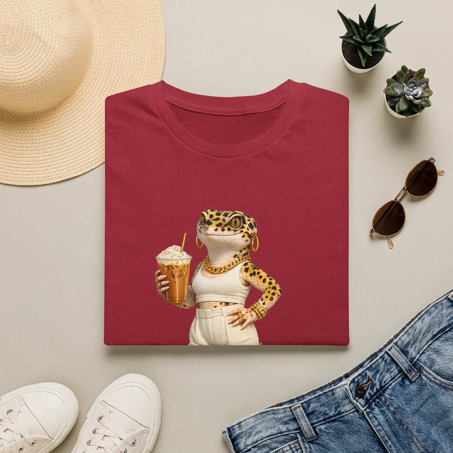 Gold Gecko Co.™ | Summer | Leopard Gecko | Comfort Colors 6500