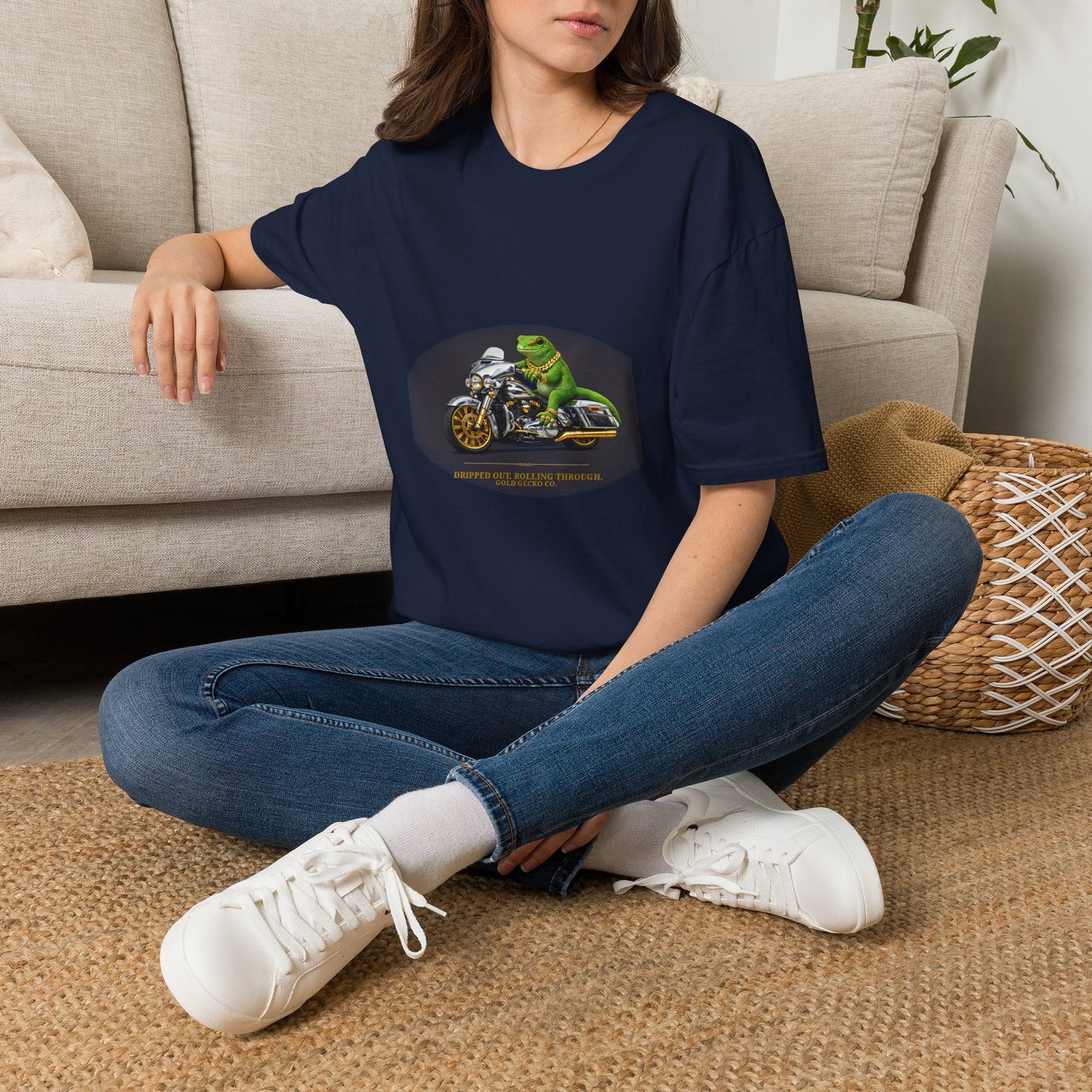 Gold Gecko Co.™ | Day Gecko Bagger | Day Gecko | Comfort Colors 6500