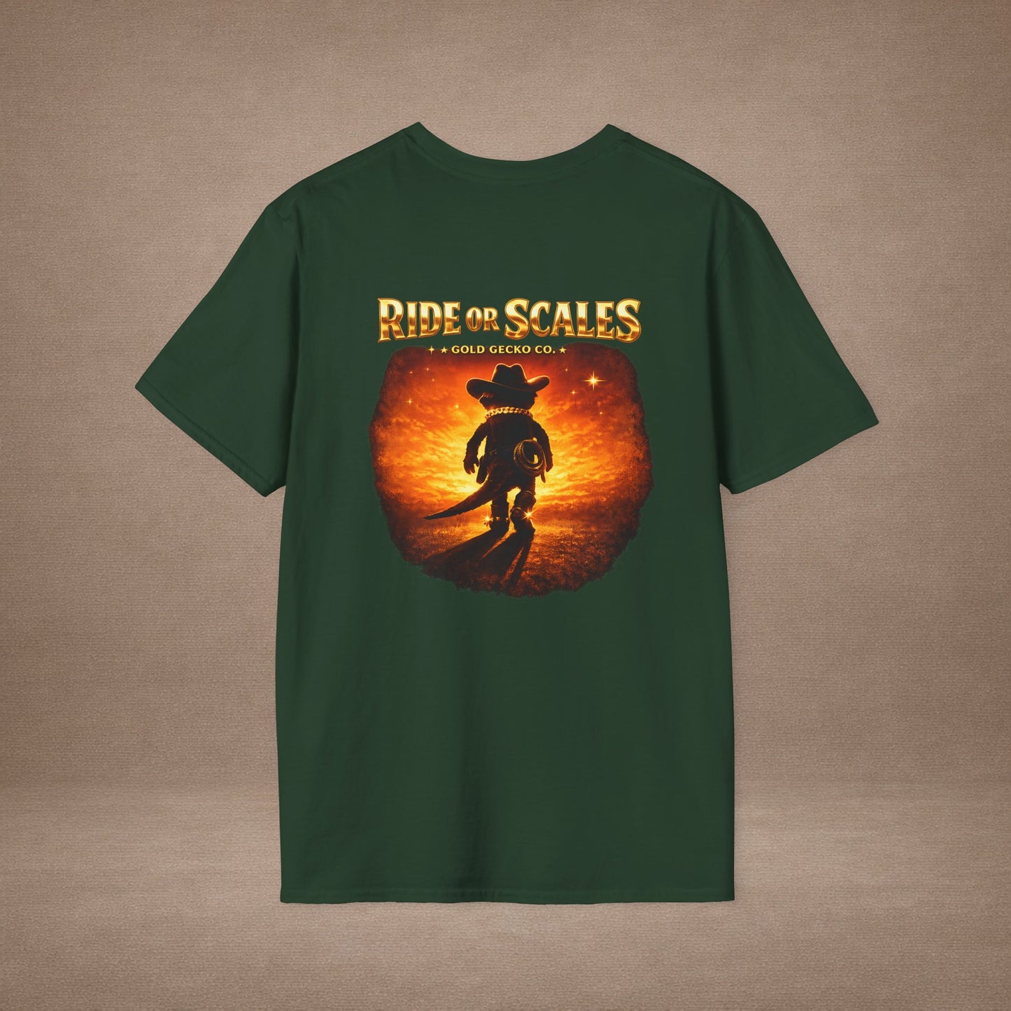 Design #13-3 - Sunset Cowboy (Day Gecko)