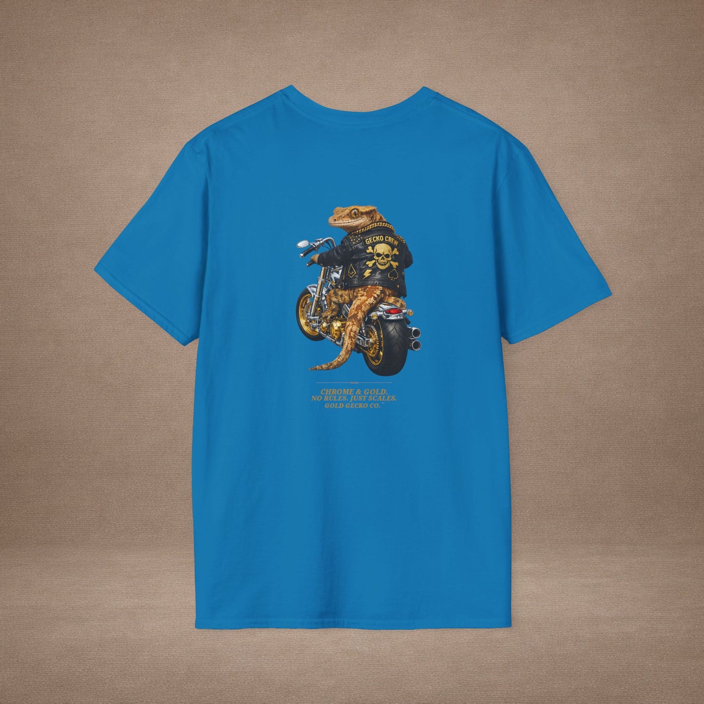 DESIGN #30-1 - Crested Gecko + Chopper -No Rules Just Scales
