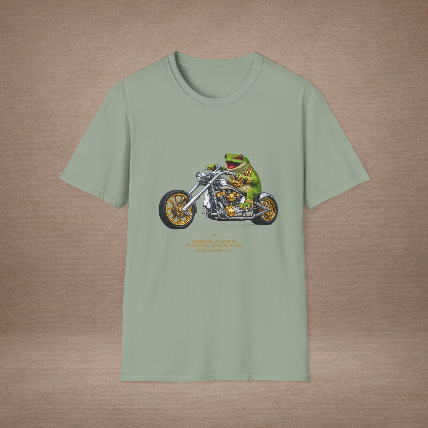 DESIGN #30-3 - Day Gecko + Chopper -No Rules Just Scales