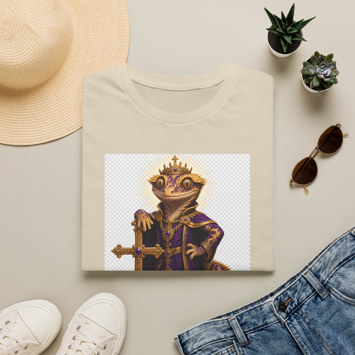 Gold Gecko Co. | He Said I'm Chosen. I Said Obviously. | Faith Gecko Tee