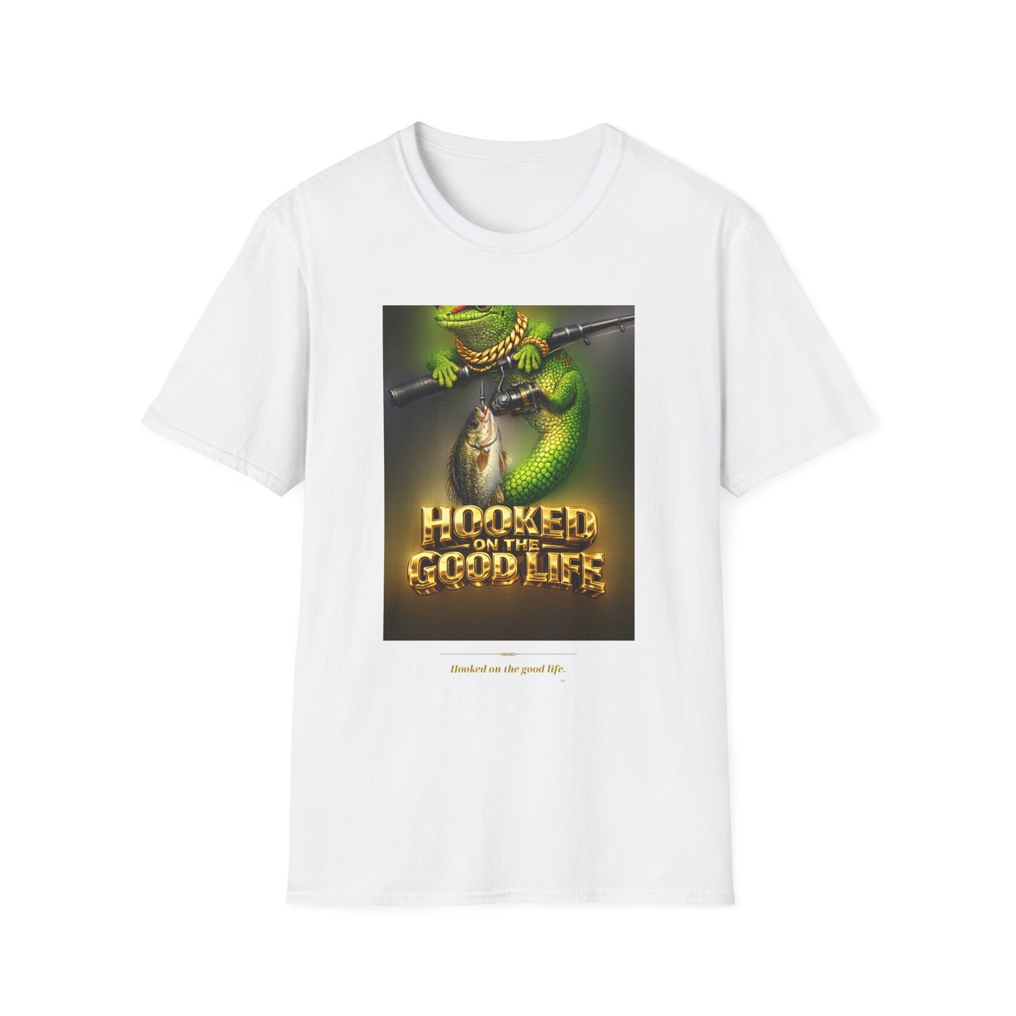 Gold Gecko Co.™ | Hooked on the Good Life | Day Gecko | Comfort Colors 6500