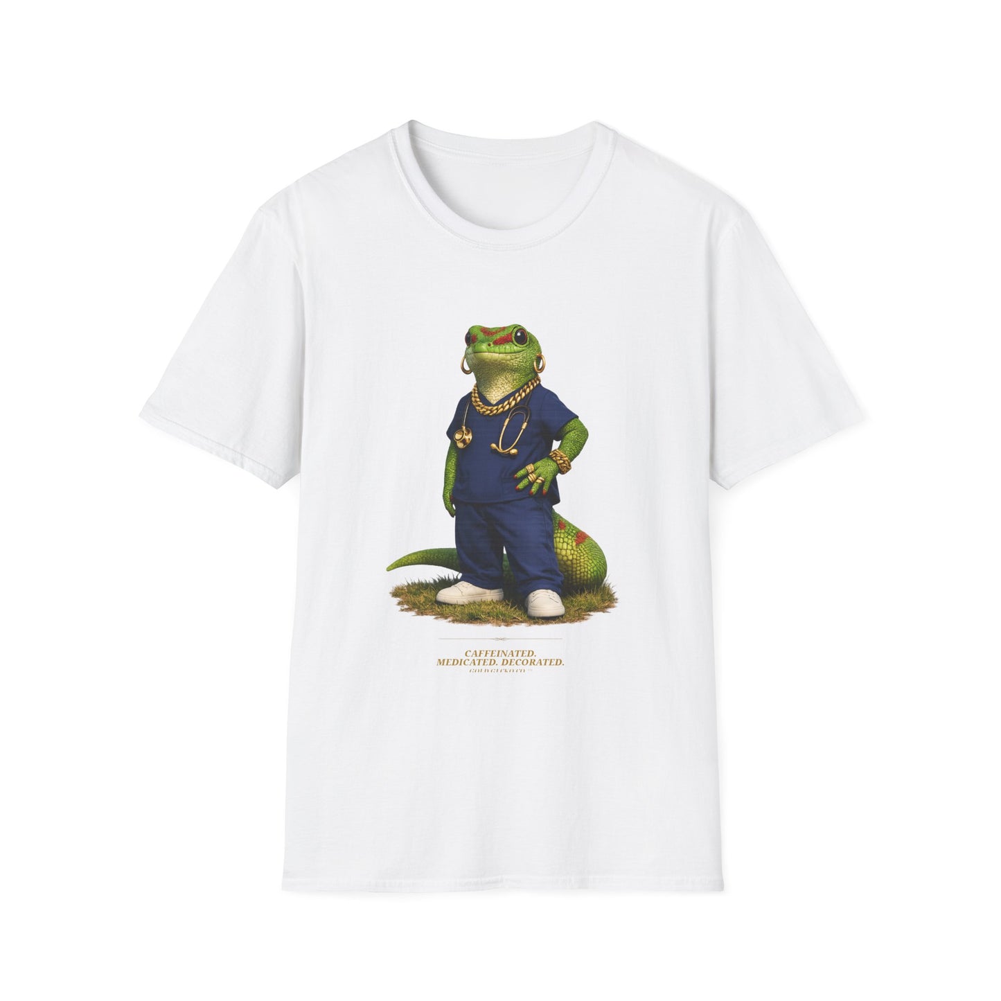 Gold Gecko Co.™ | Scrubs | Day Gecko | Comfort Colors 6500
