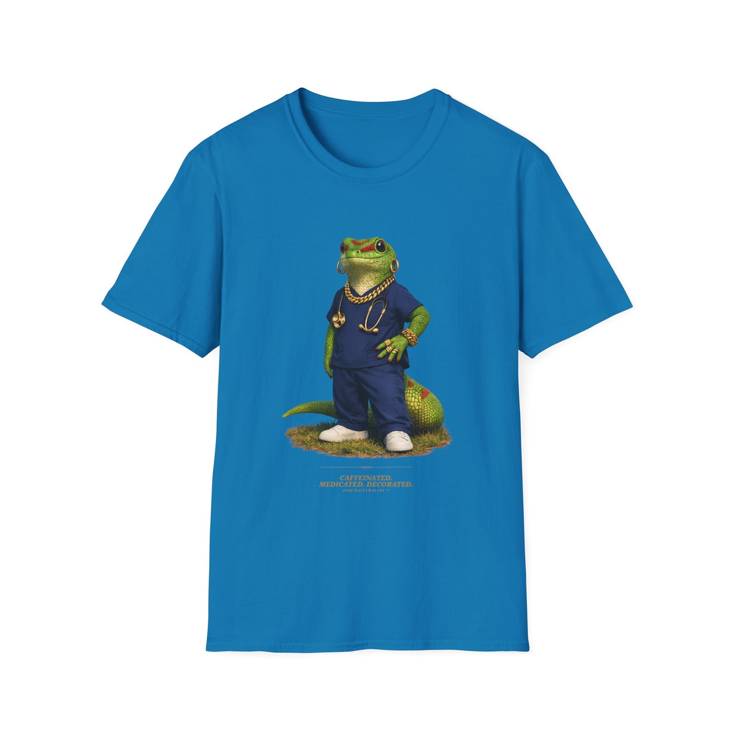 Gold Gecko Co.™ | Scrubs | Day Gecko | Comfort Colors 6500
