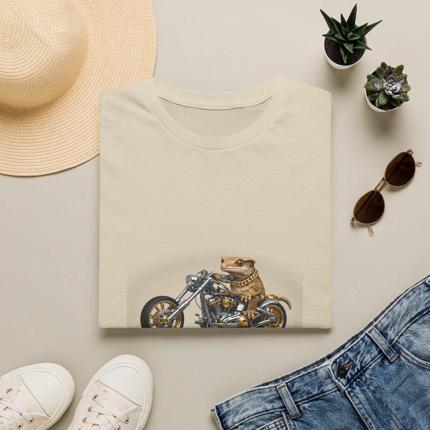 Gold Gecko Co.™ | Crested Chopper | Crested Gecko | Comfort Colors 6500