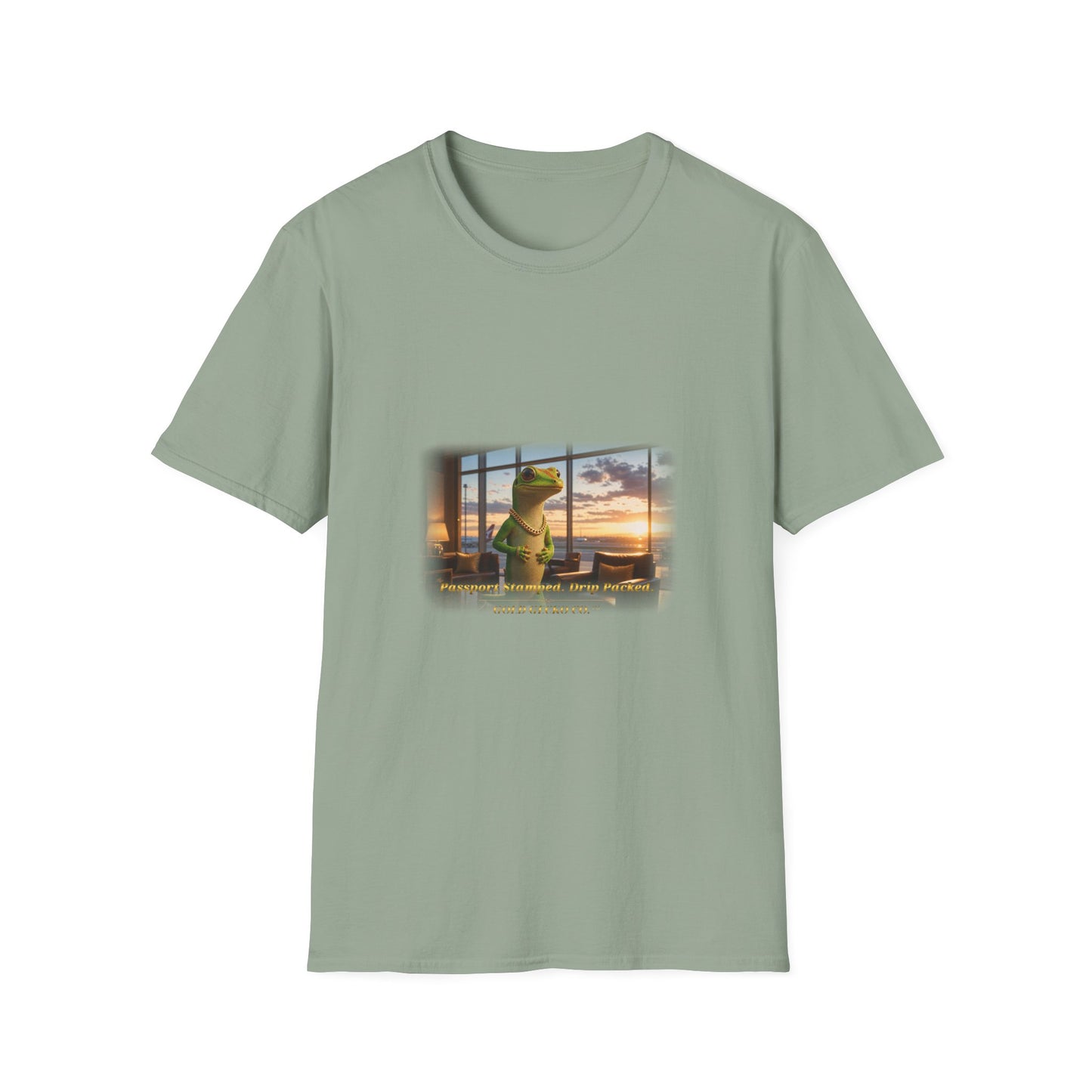 Gold Gecko Co.™ | Passport Stamped | Day Gecko | Comfort Colors 6500