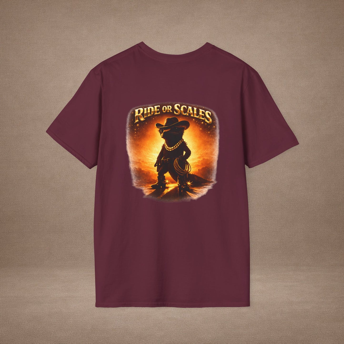 Design #09-2 - Cowgirl Gecko - "All Hat, All That"