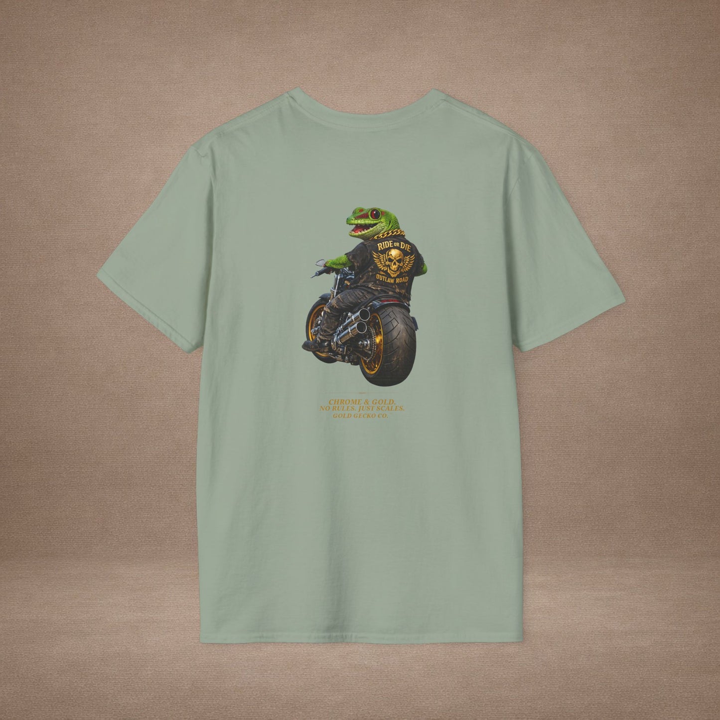 DESIGN #30-3 - Day Gecko + Chopper -No Rules Just Scales