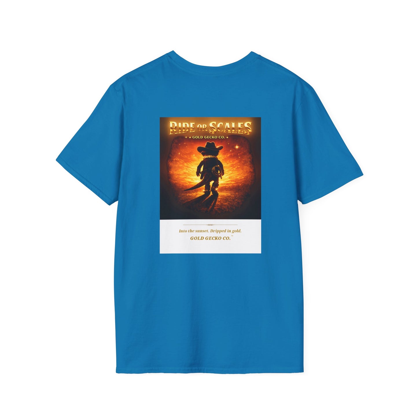 Gold Gecko Co.™ | Sunset Cowboy | Leopard Gecko | Comfort Colors 6500
