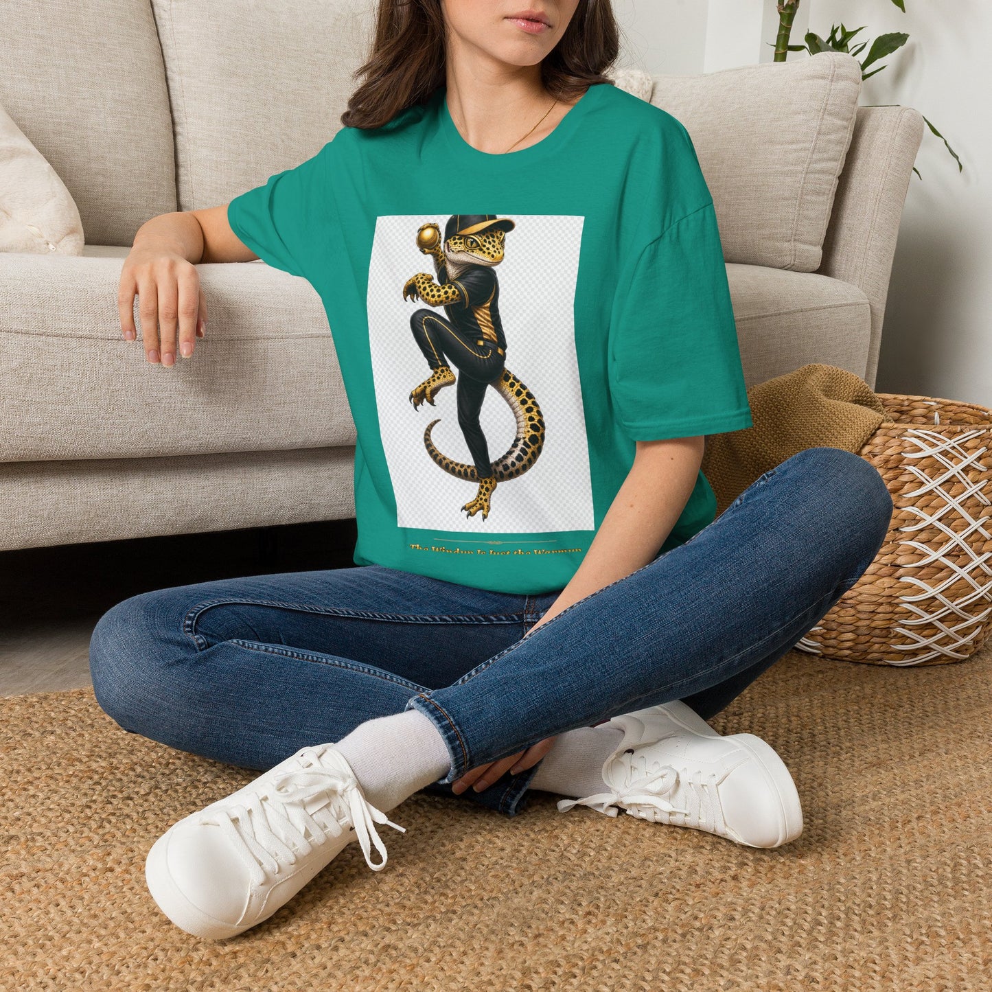 Gold Gecko Co. | The Windup Is Just the Warmup | Pitcher Gecko Tee