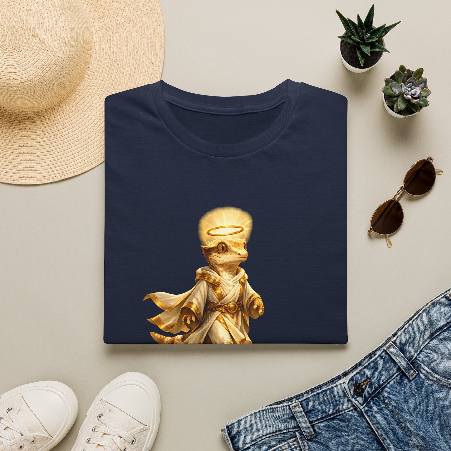 Gold Gecko Co. | Faith Over Fear. Always. | Walking on Water Gecko Tee