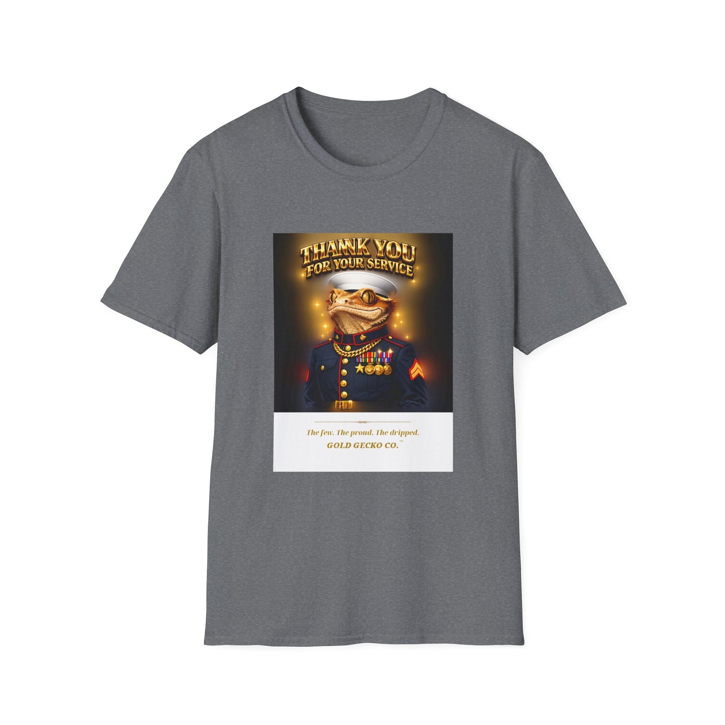 Gold Gecko Co.™ | Marines Semper Drip | Crested Gecko | Comfort Colors 6500
