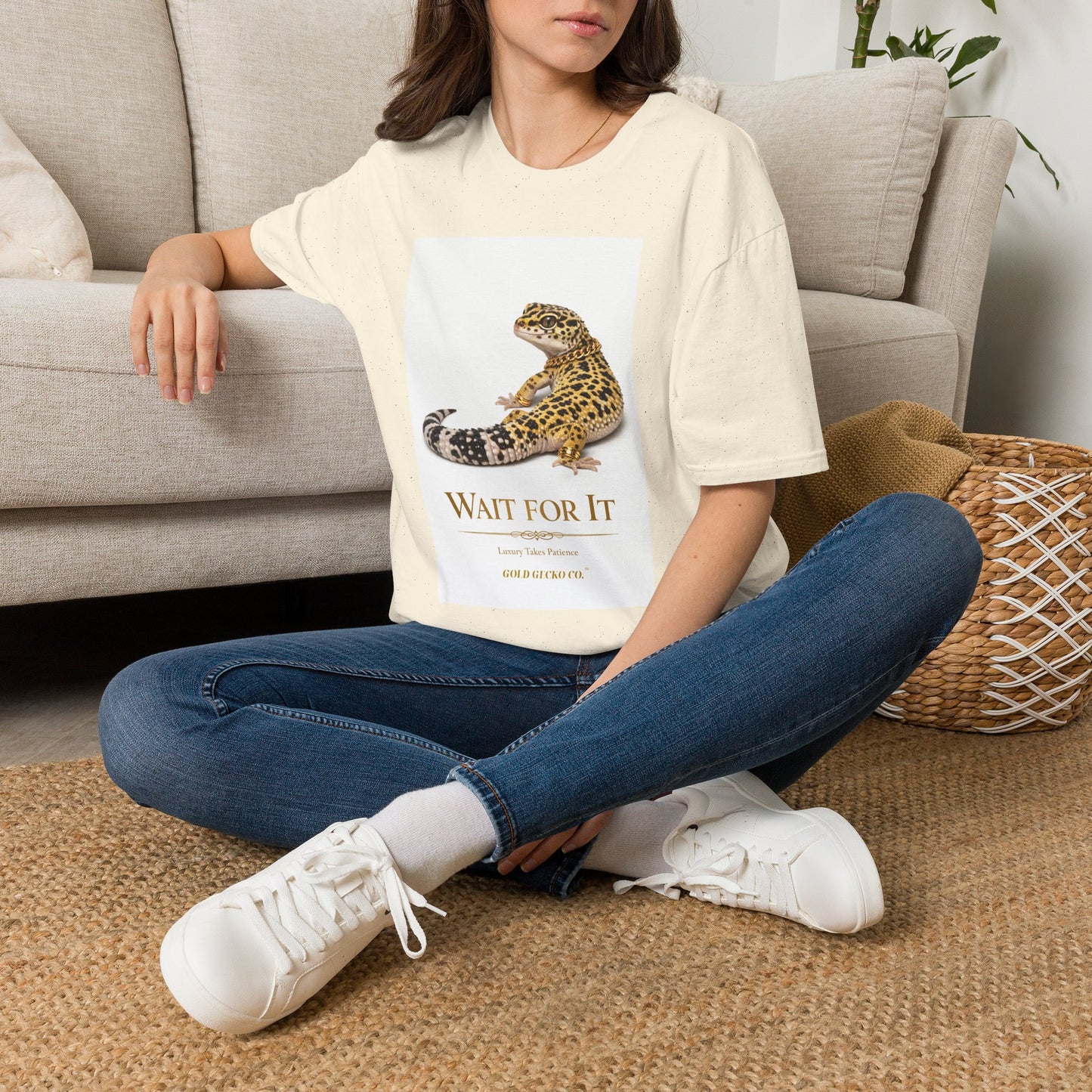Gold Gecko Co.™ | Side Eye | Leopard Gecko | Comfort Colors 6500