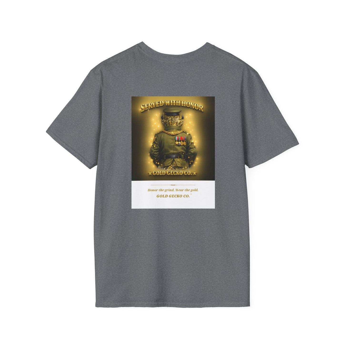 Gold Gecko Co.™ | Army Strong | Crested Gecko | Comfort Colors 6500